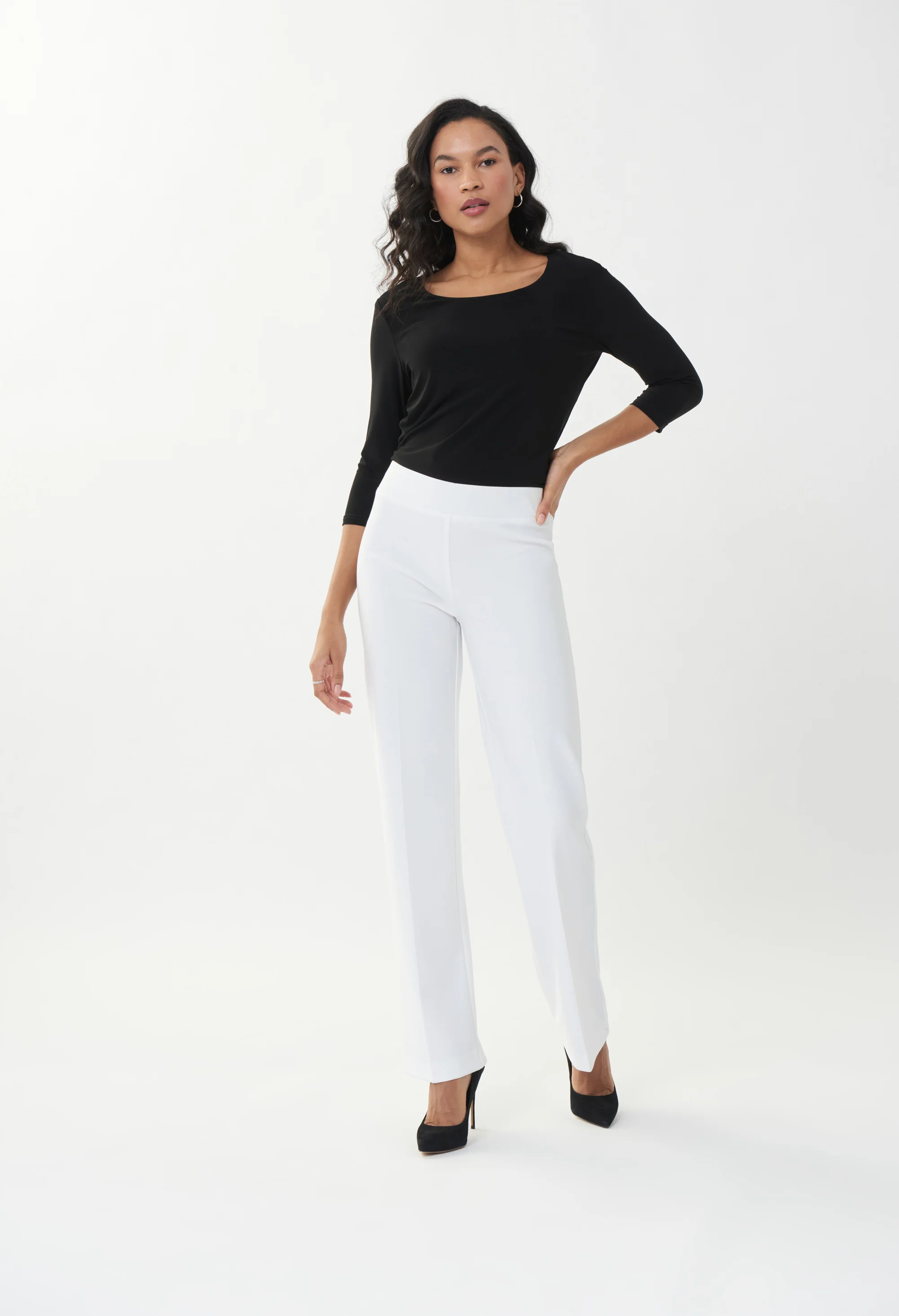 Flare High-waisted Trousers - Image 4