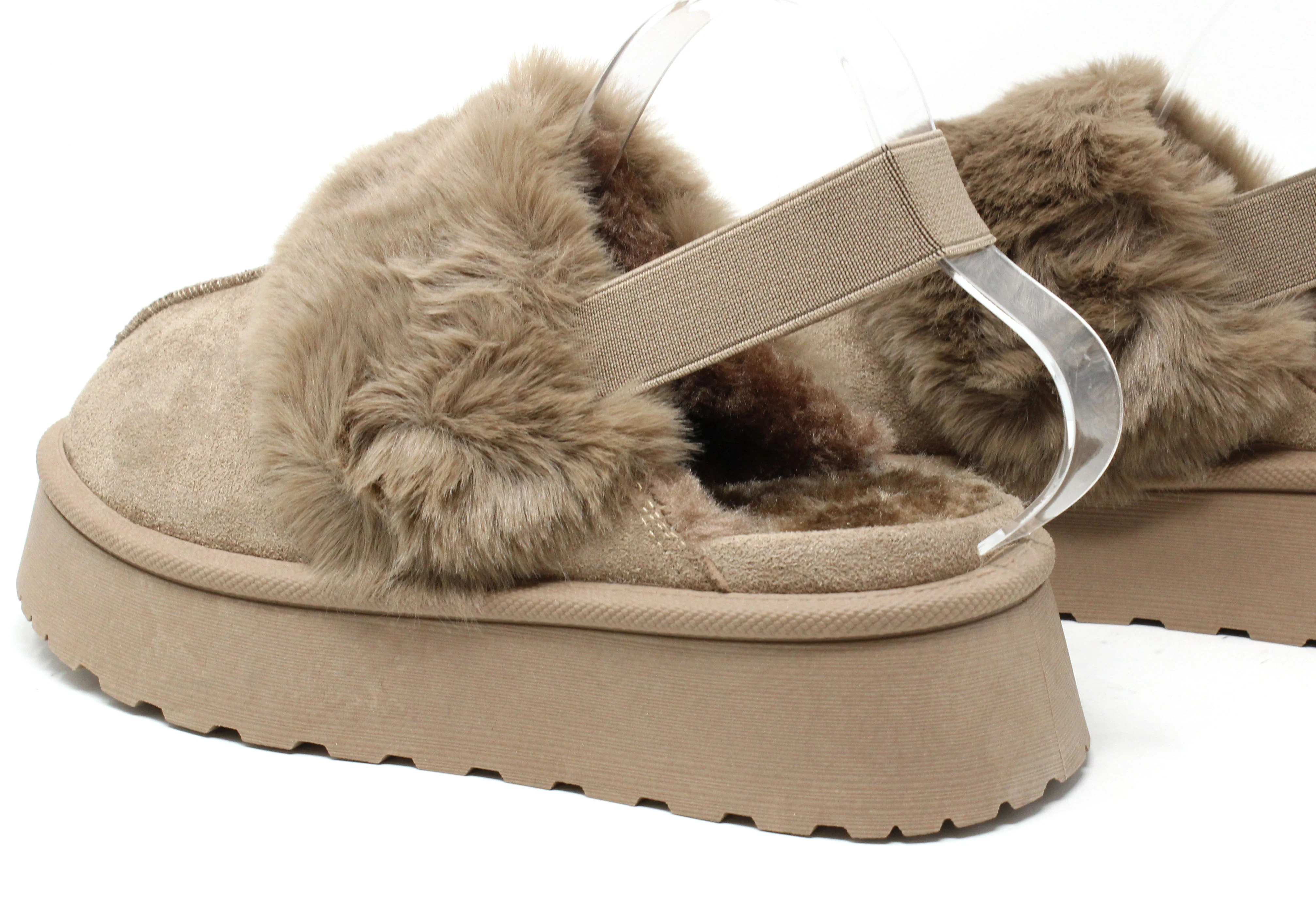 Flatform Faux Fur Trim Boots - Image 5