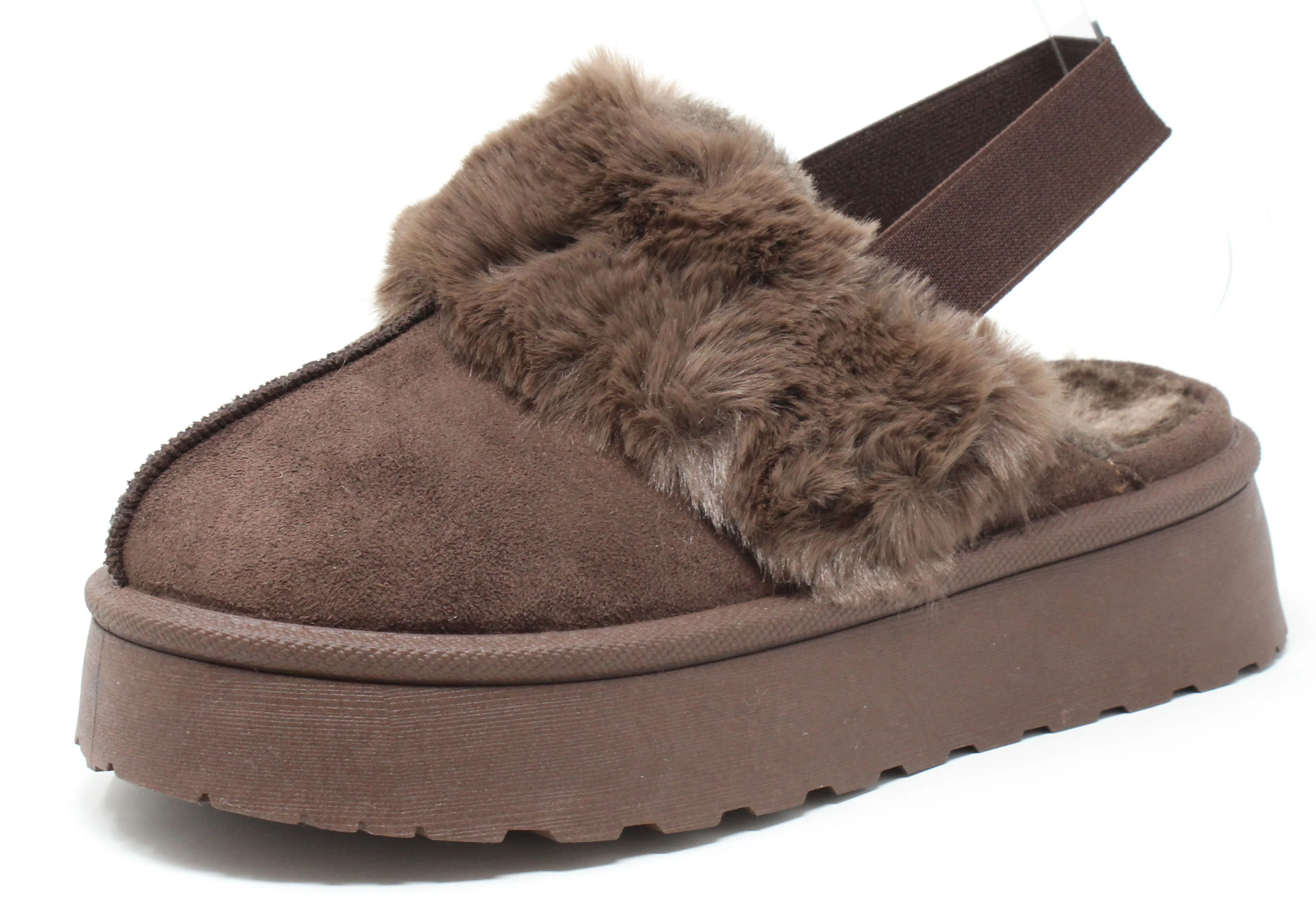 Flatform Faux Fur Trim Boots - Image 7