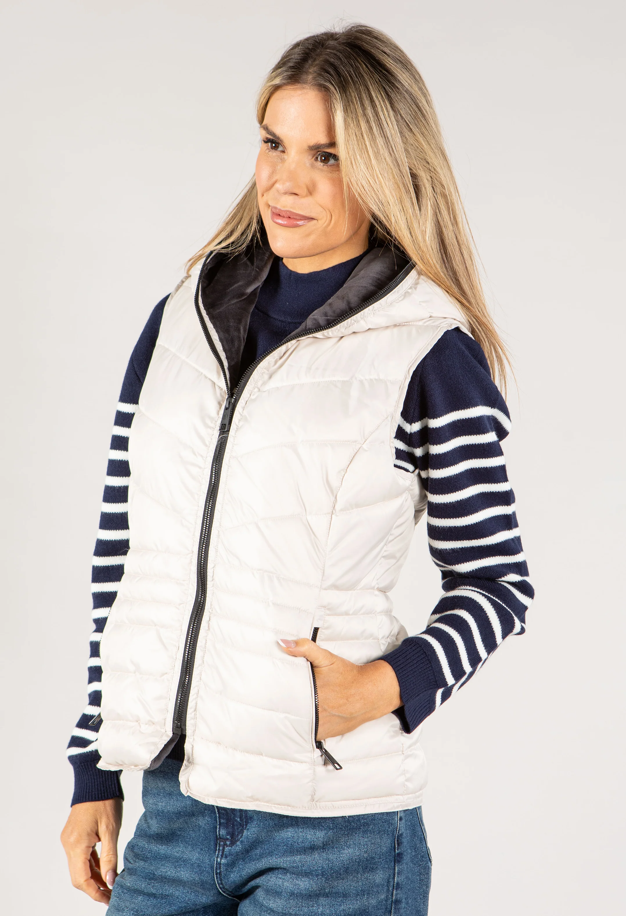 Fleece Lined Gilet - Image 2