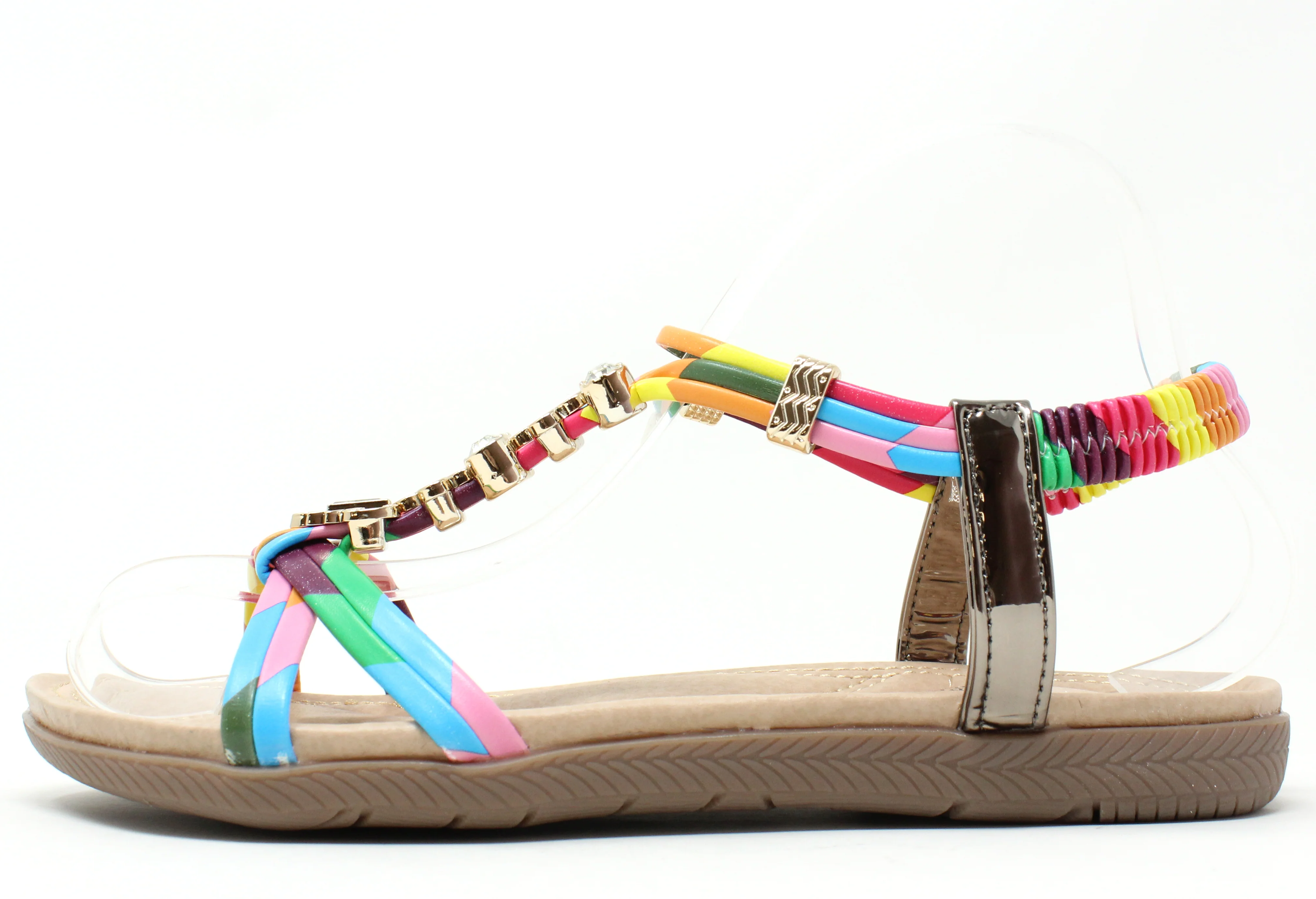 Floral and Gem Sandals - Image 10