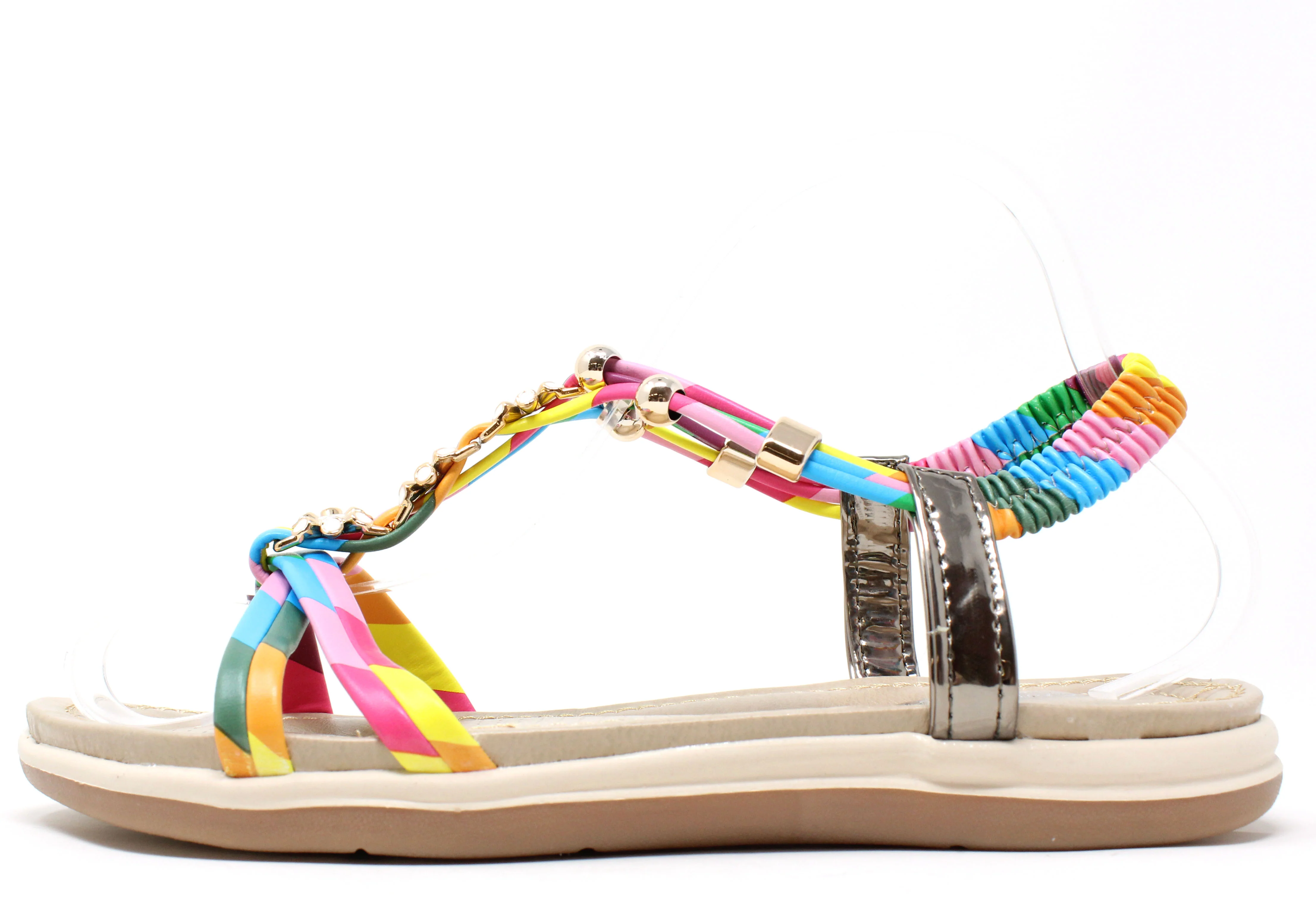 Floral Gem Sandals - Image 17