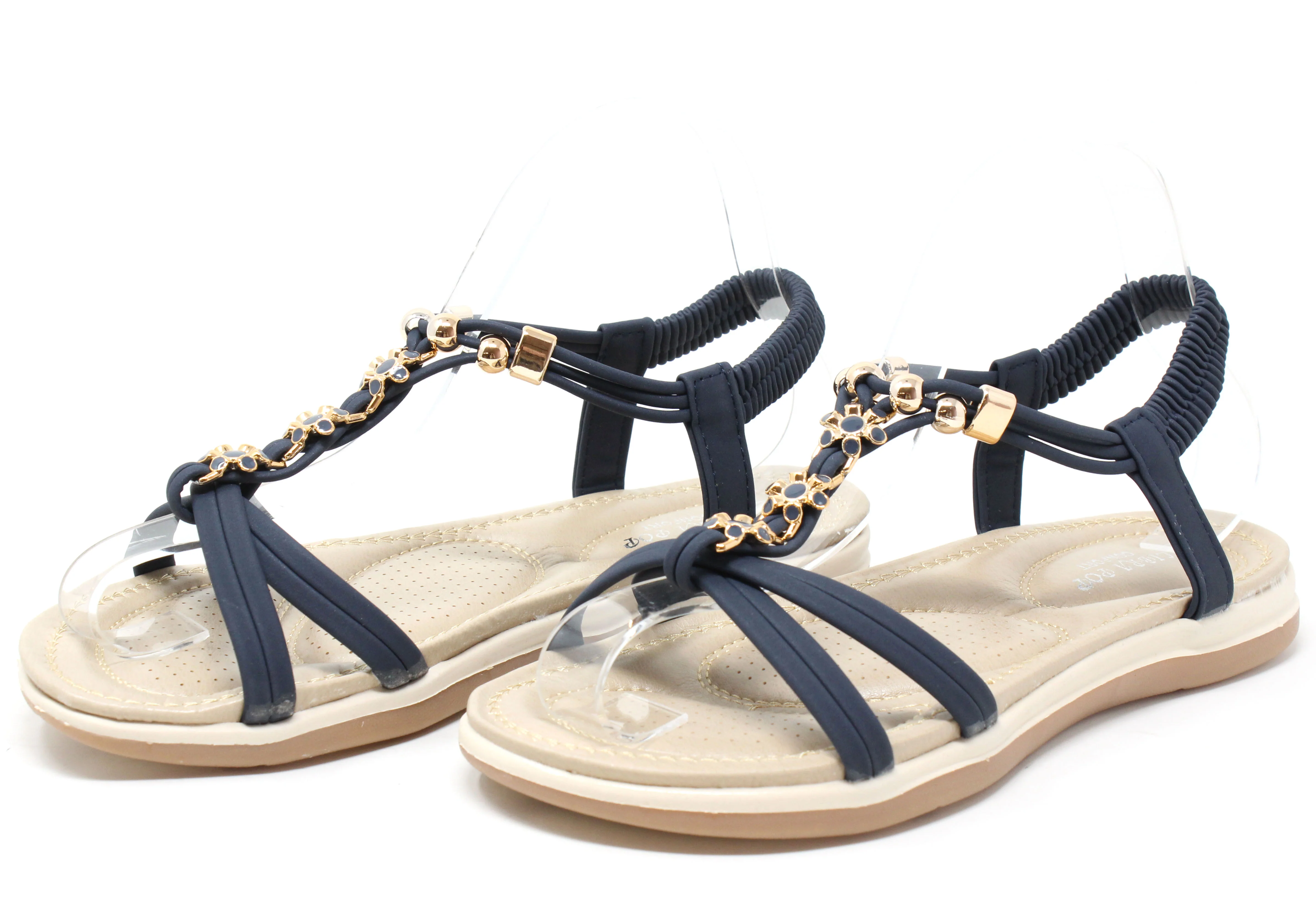 Floral Gem Sandals - Image 22