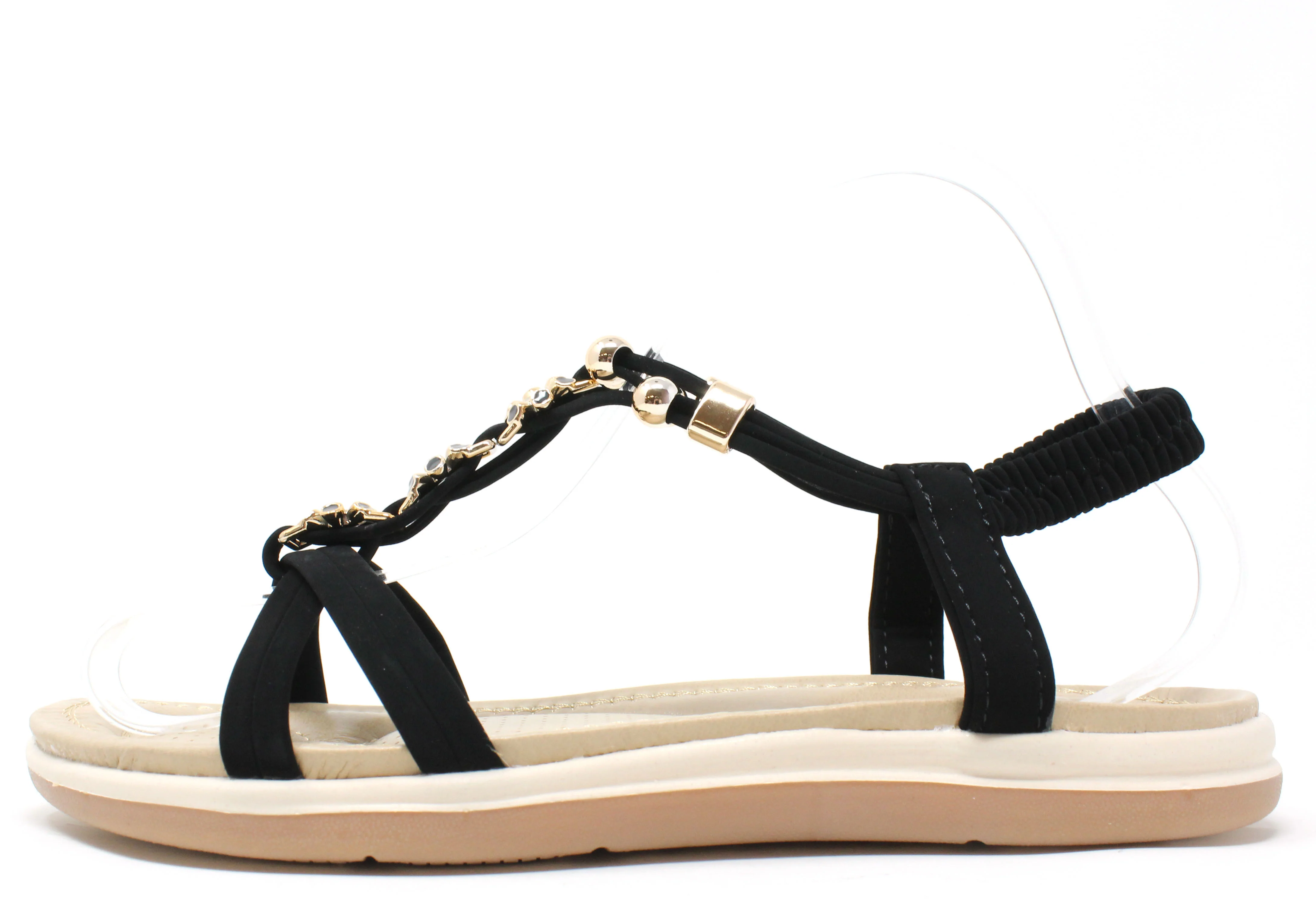 Floral Gem Sandals - Image 4
