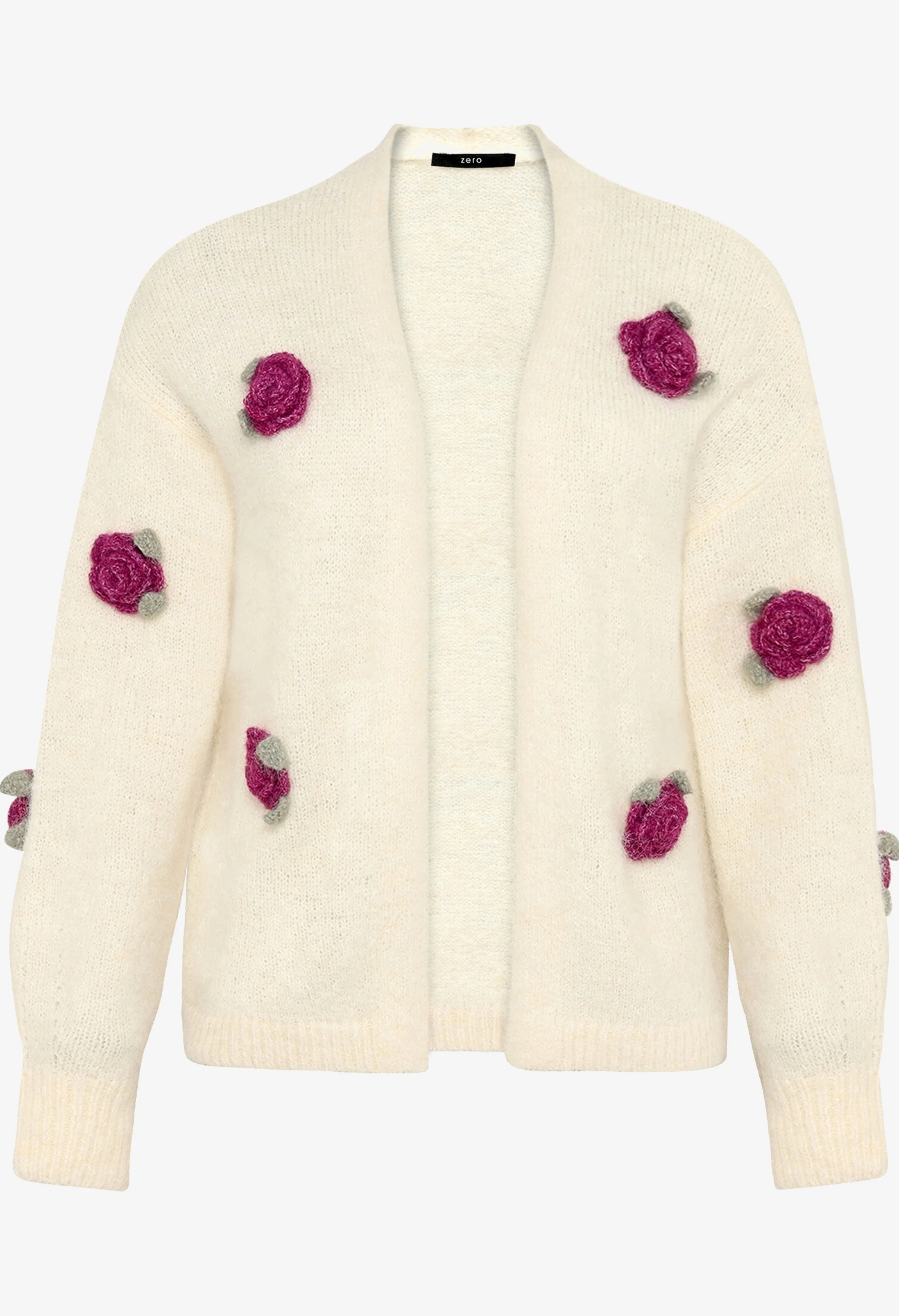 Floral Knit Cardigan - Image 5