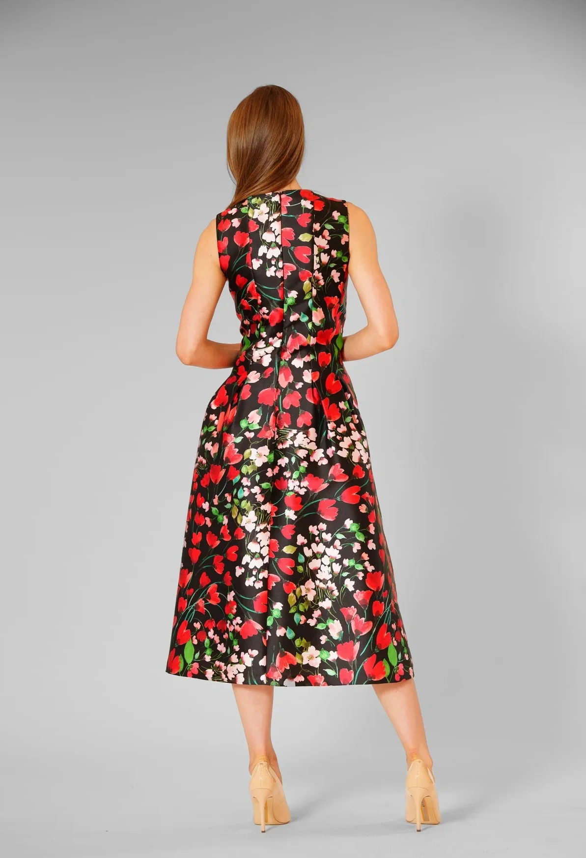 Floral midi dress - Image 5
