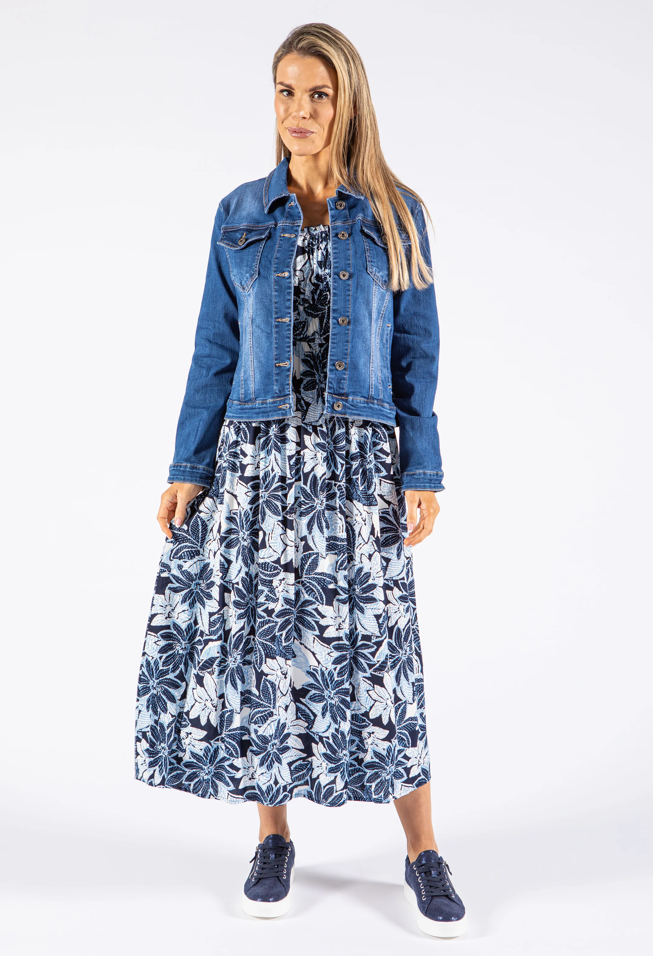 Floral Mix Maxi Dress - Image 5