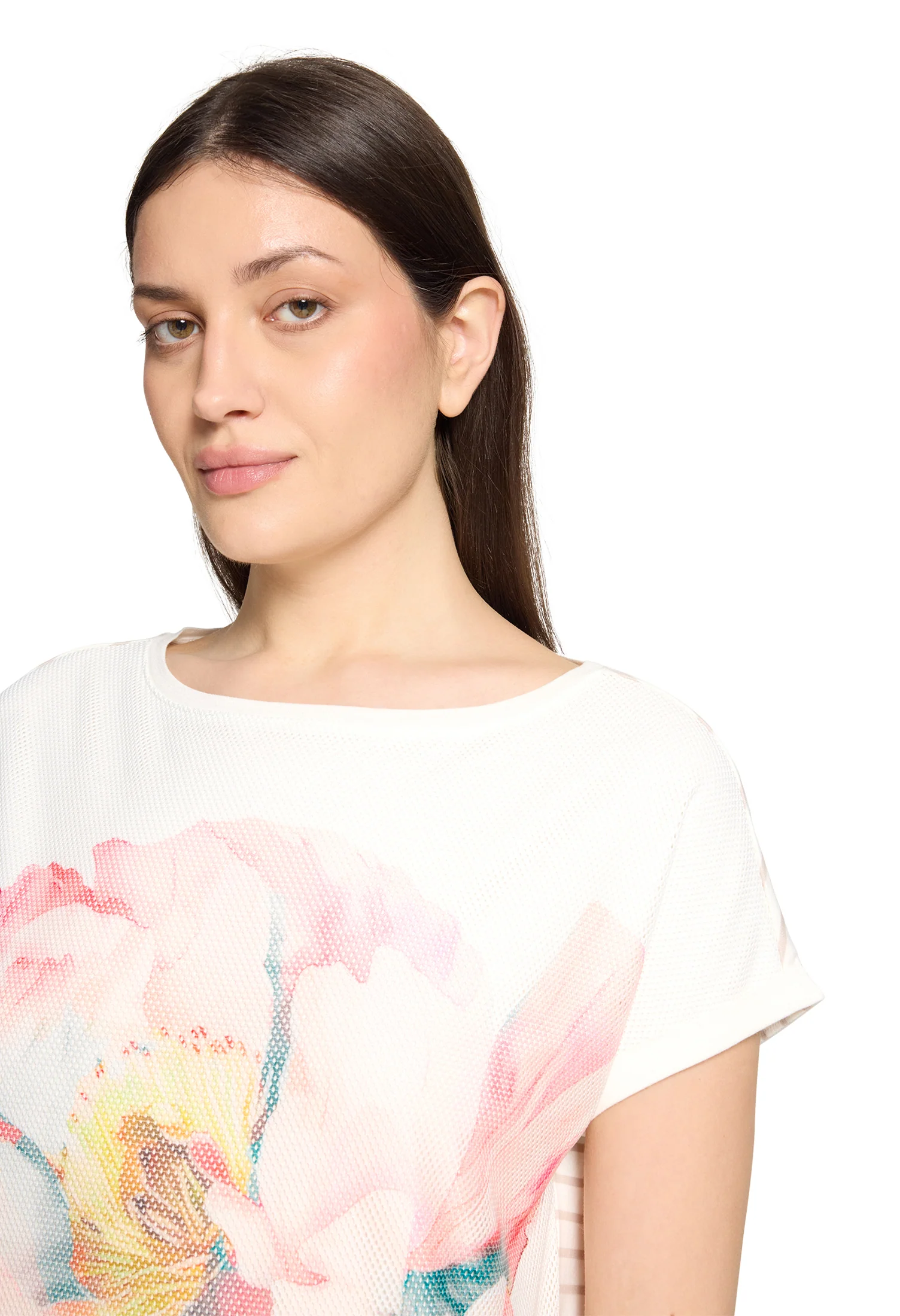 Floral Motif T-Shirt - Image 6
