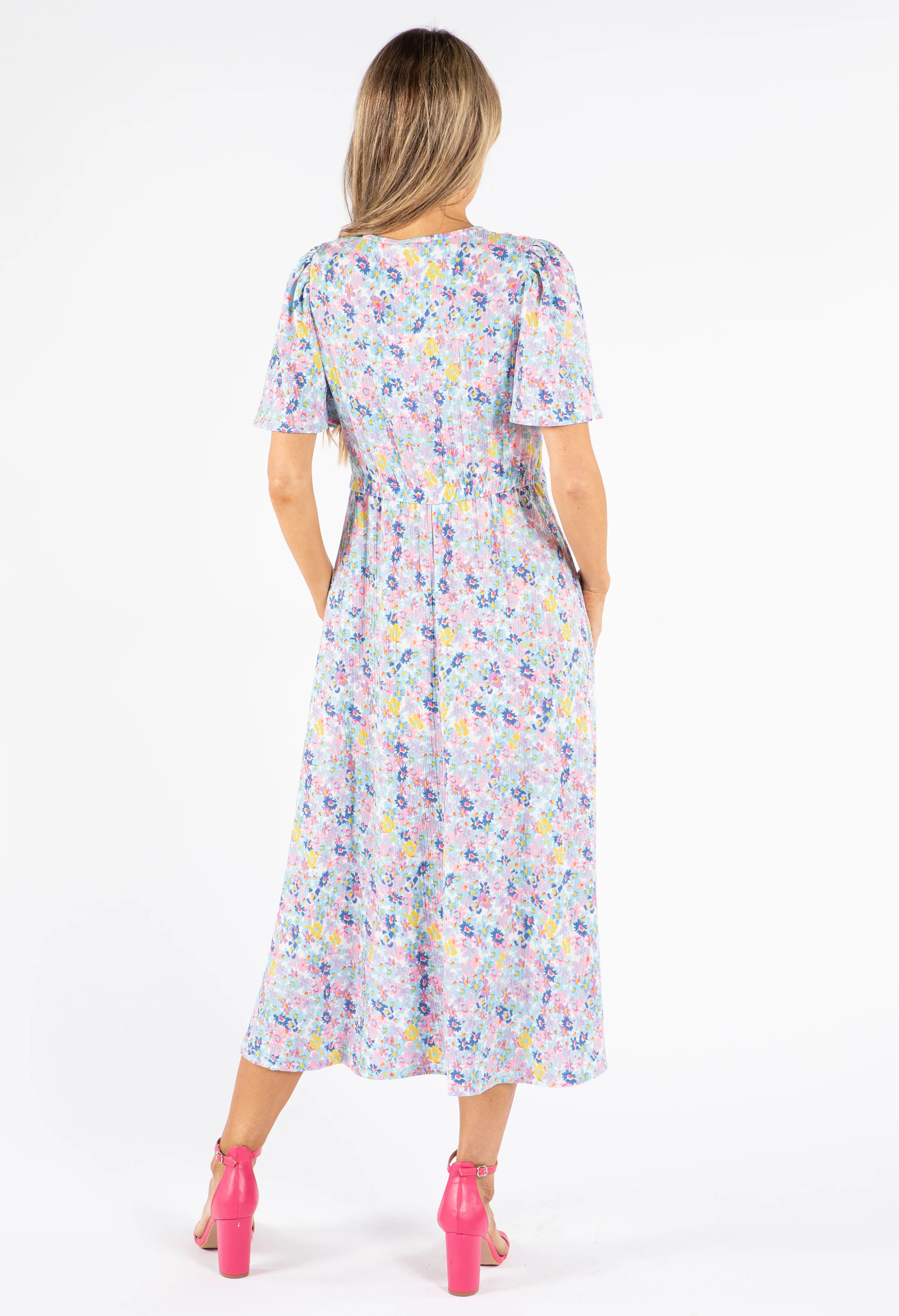 Miami Floral Print Dress - Image 5