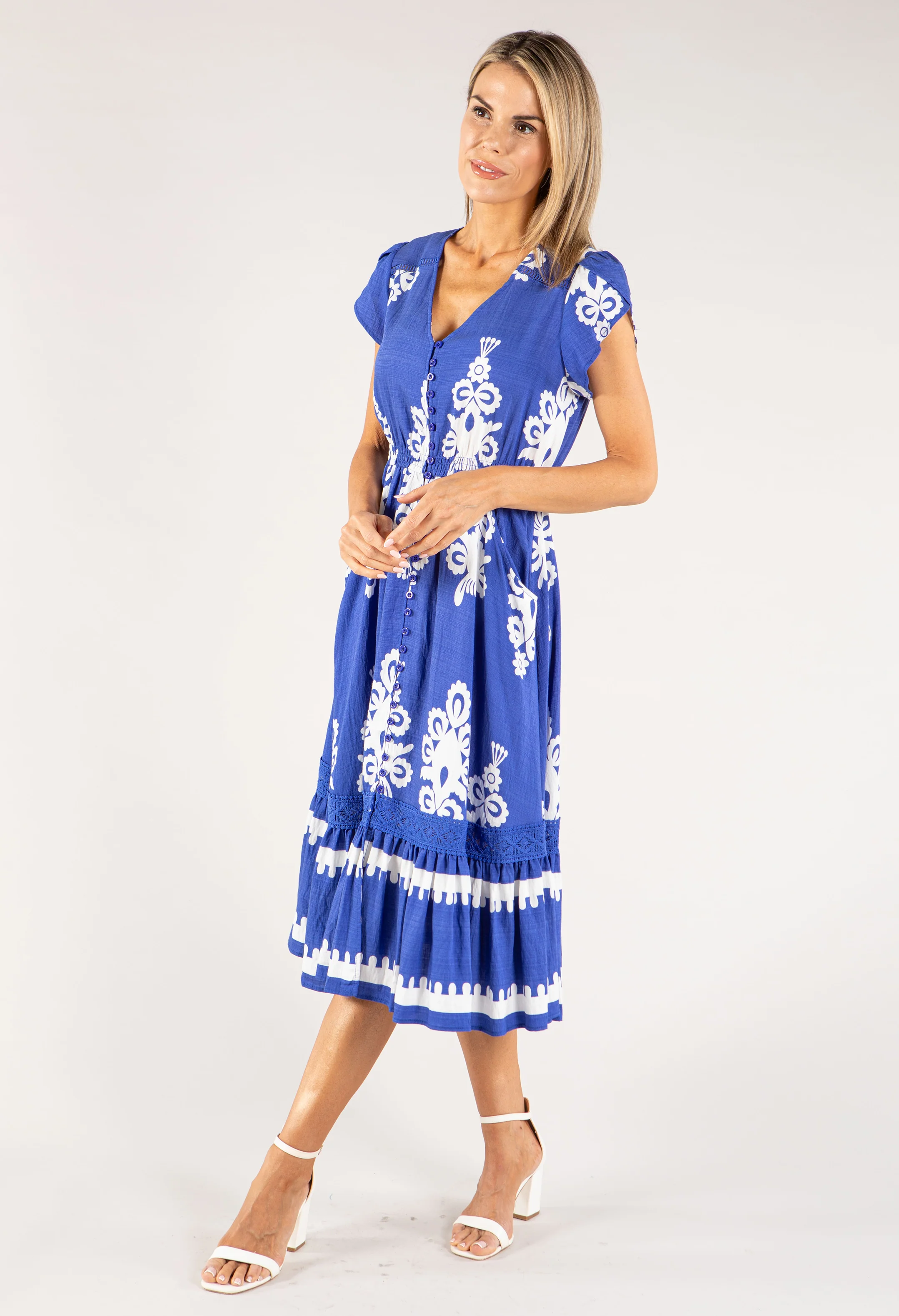 Floral Print Dress - Image 10