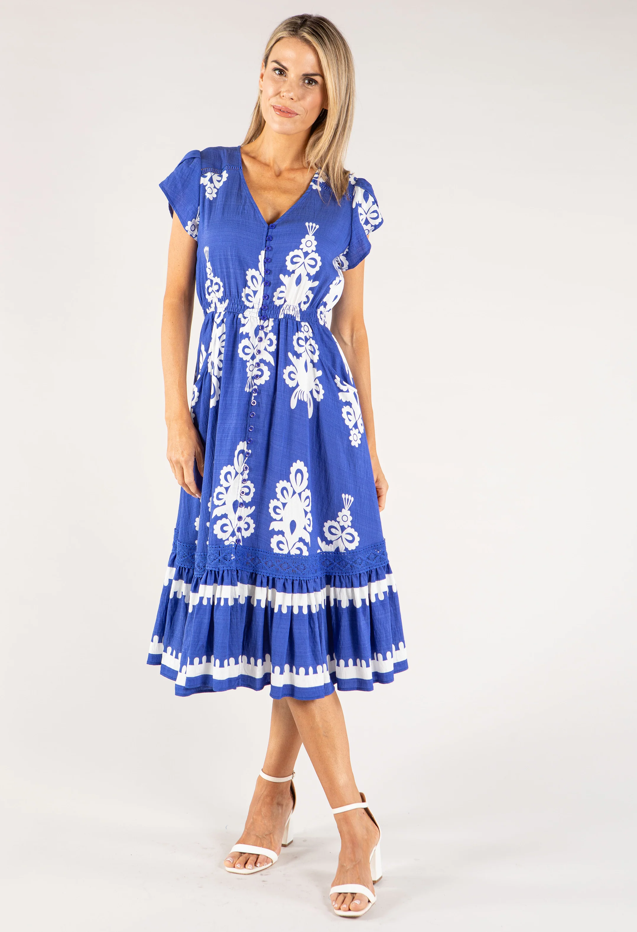 Floral Print Dress - Image 11