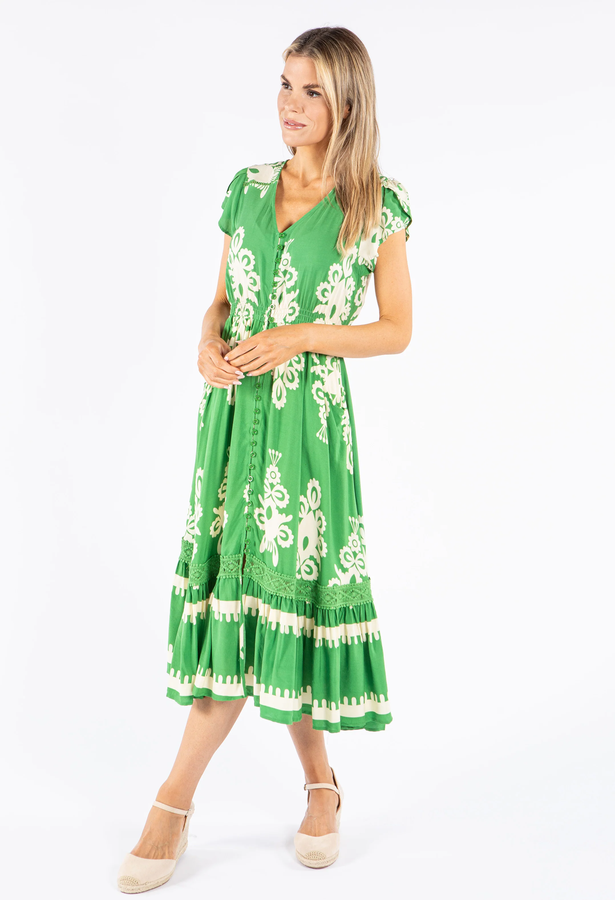 Floral Print Dress - Image 3