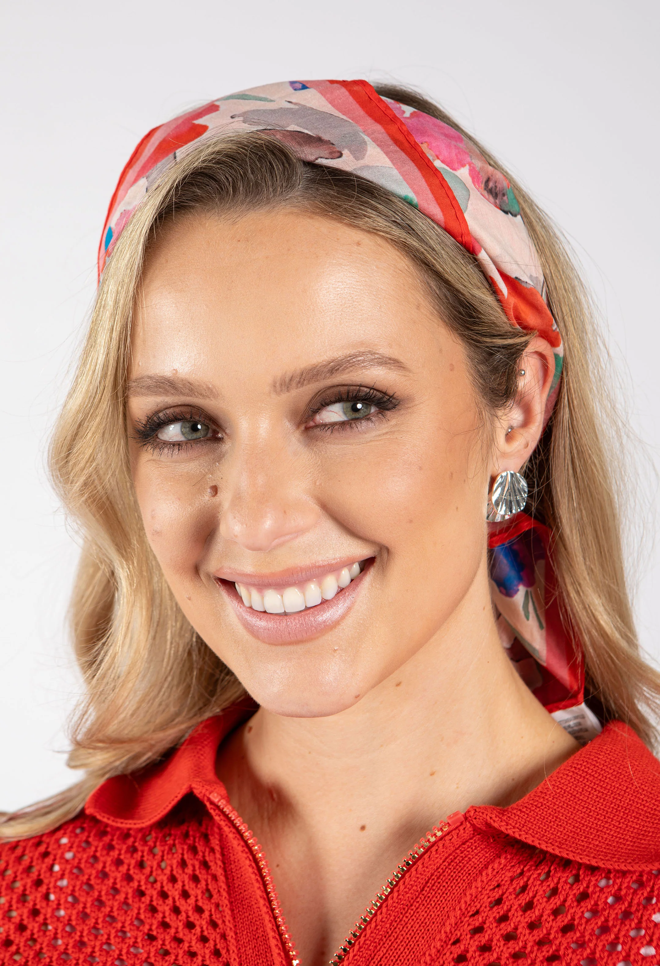 Floral Print Scarf - Image 2