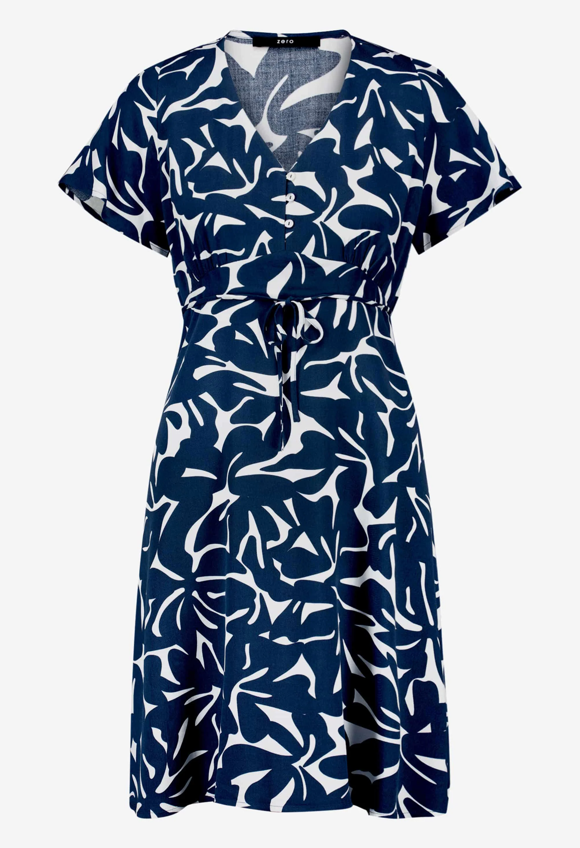 Floral Print Short Dress - Image 5