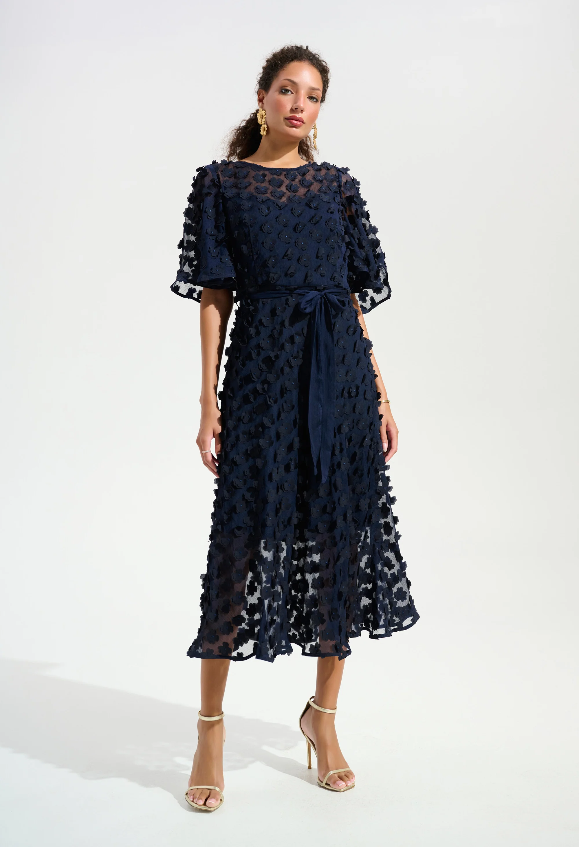Floral Puff Sleeve Dress