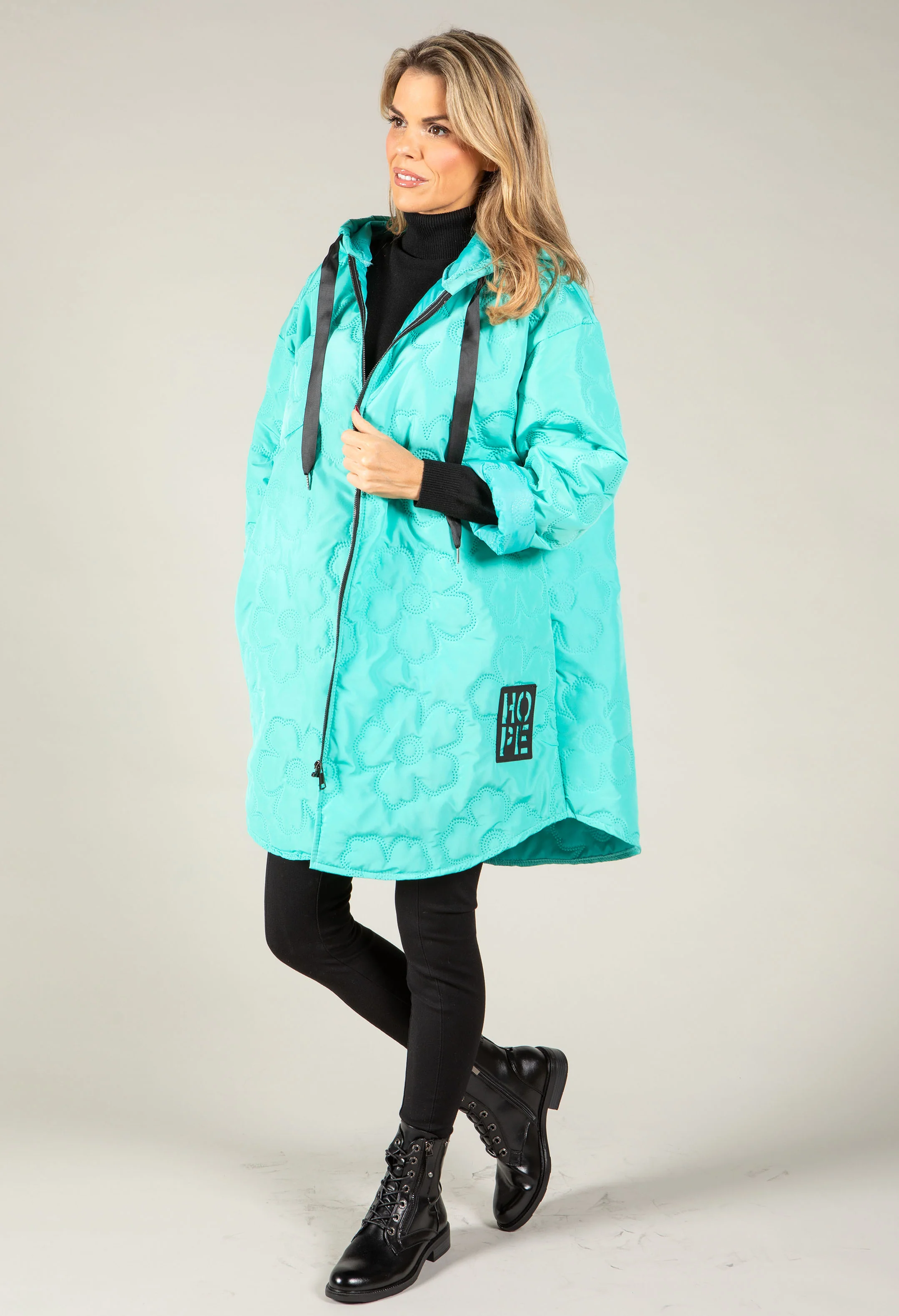 Floral Quilted Coat - Image 16