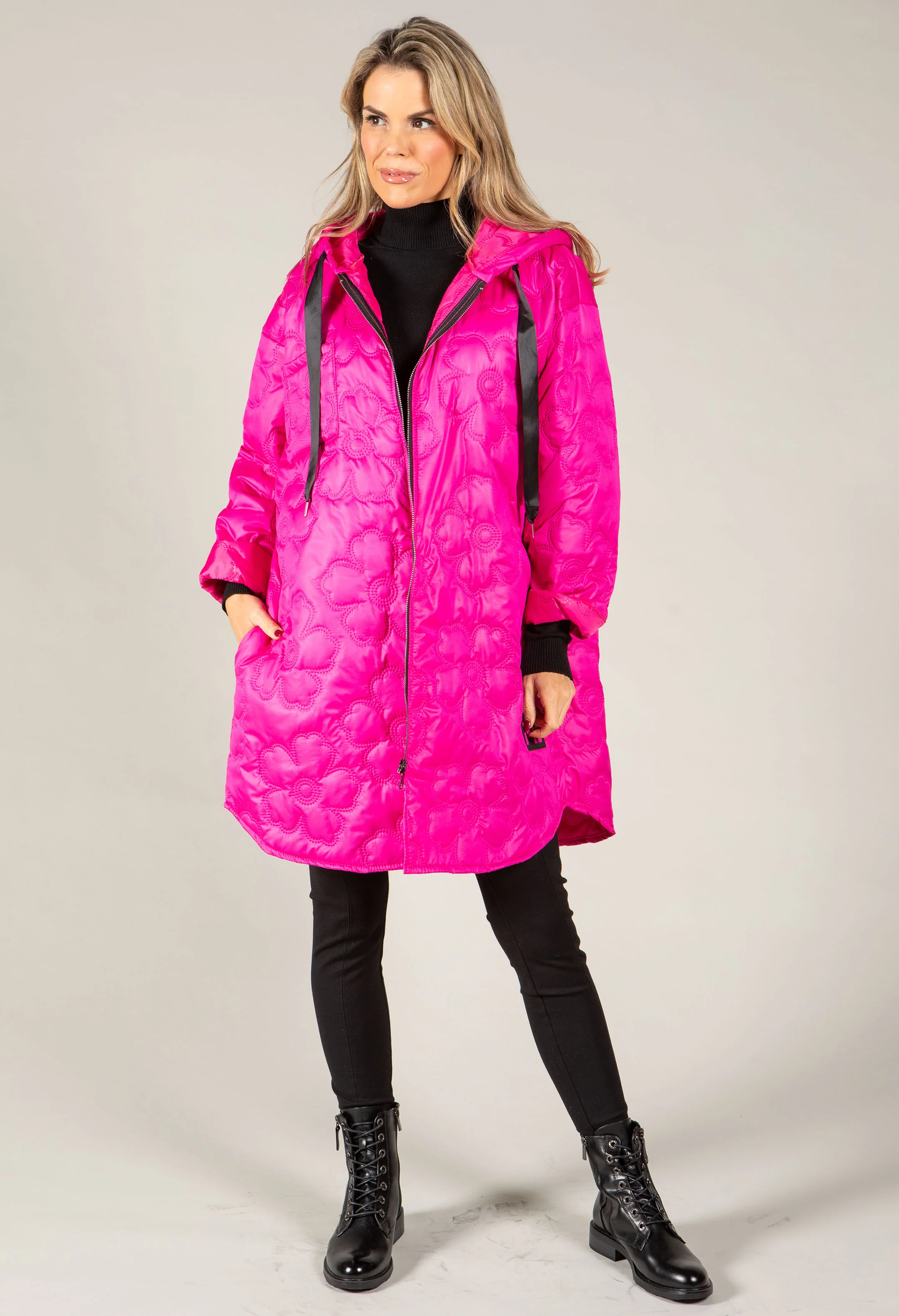 Floral Quilted Coat - Image 18