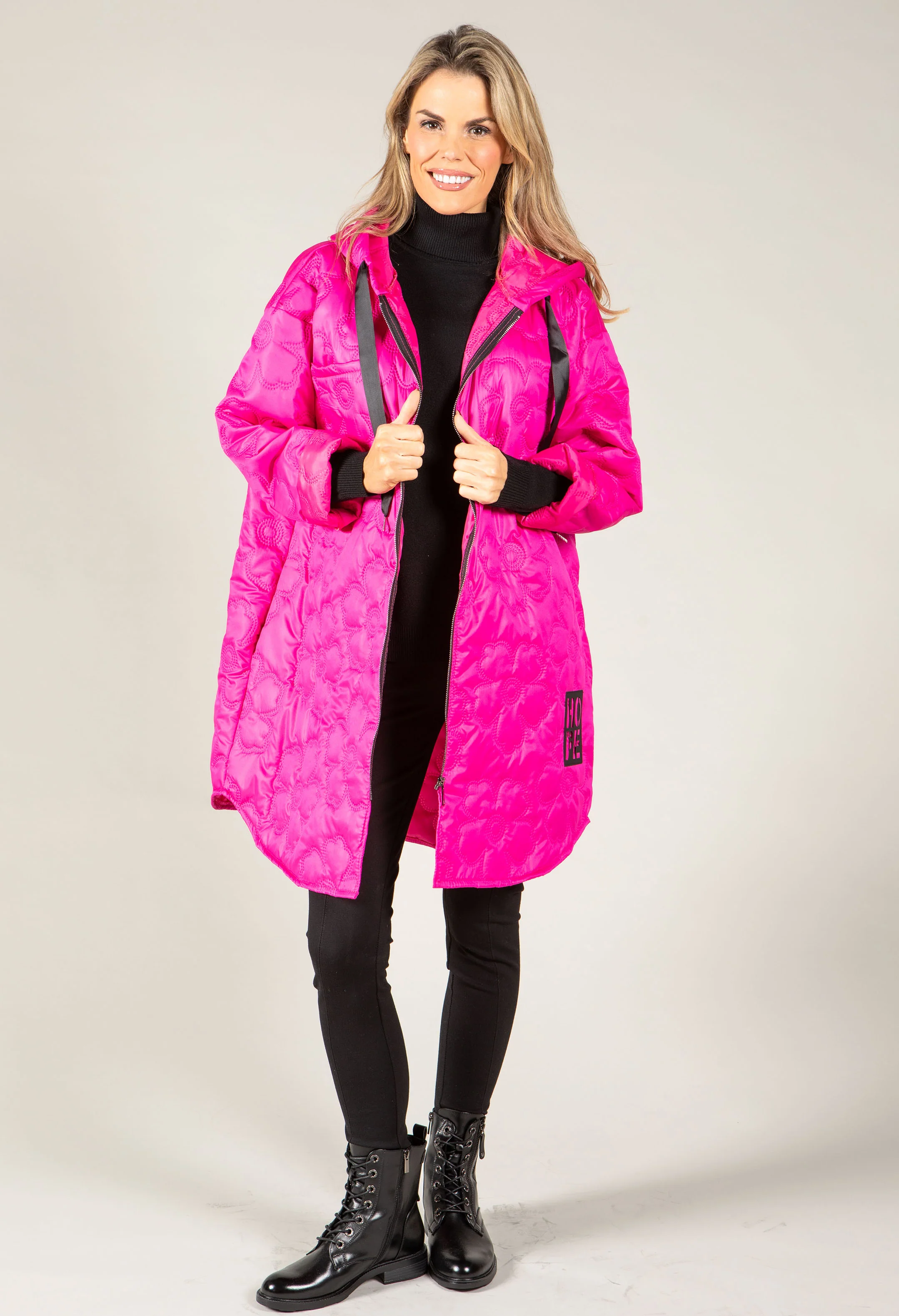 Floral Quilted Coat - Image 19