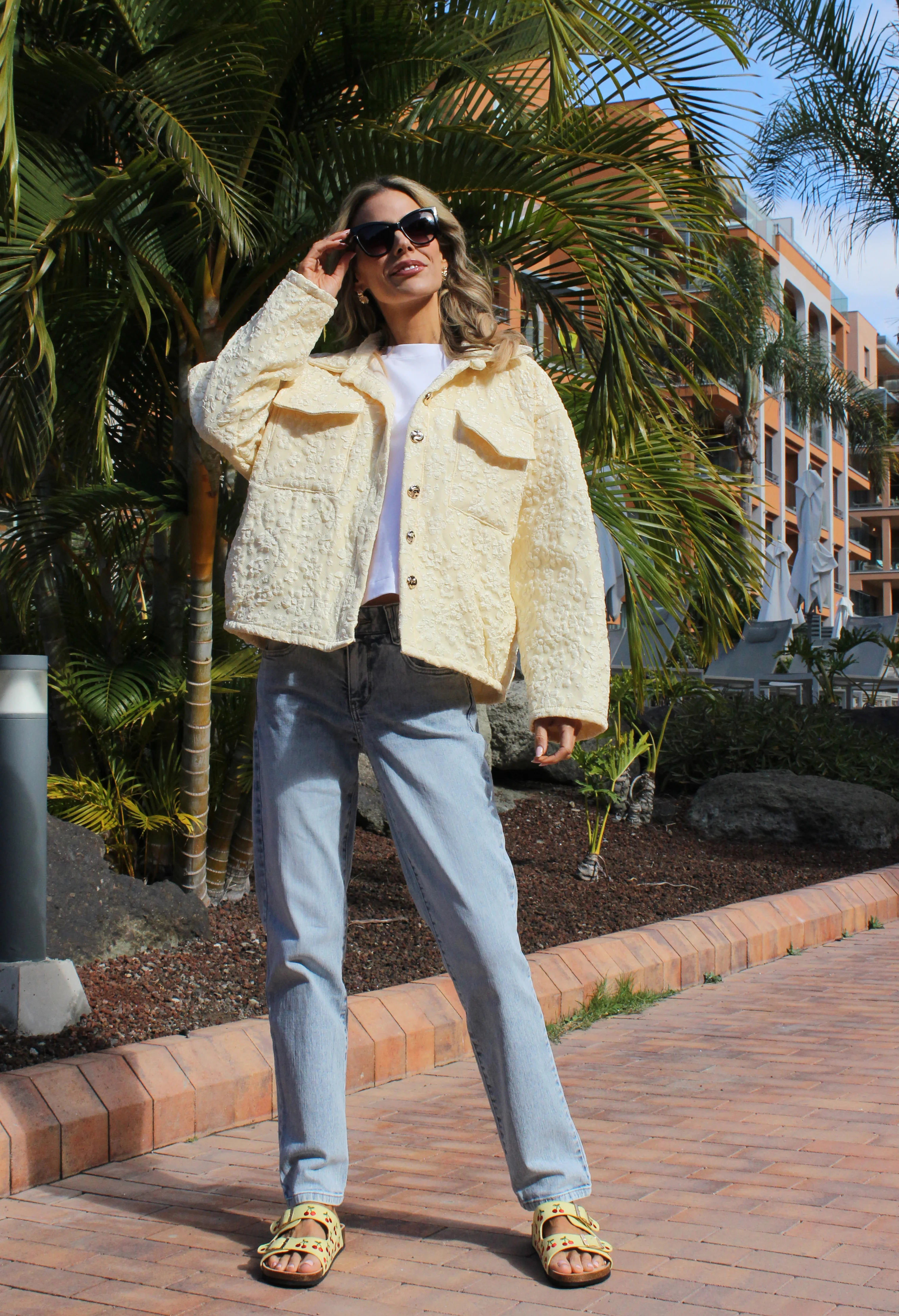 Floral Quilted Jacket - Image 3