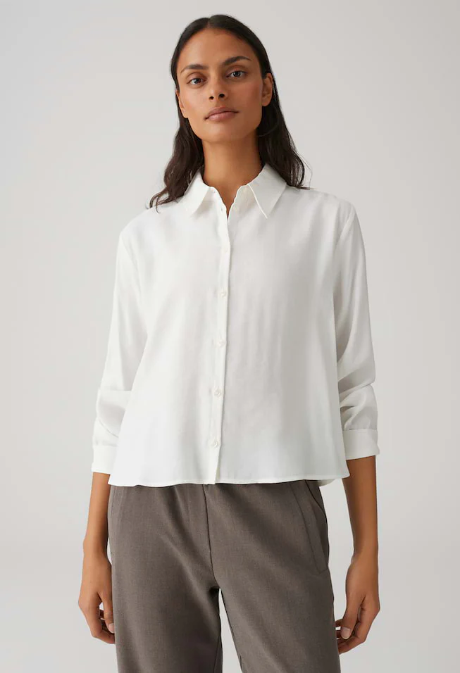 Flowy Regular Fit Blouse - Image 2