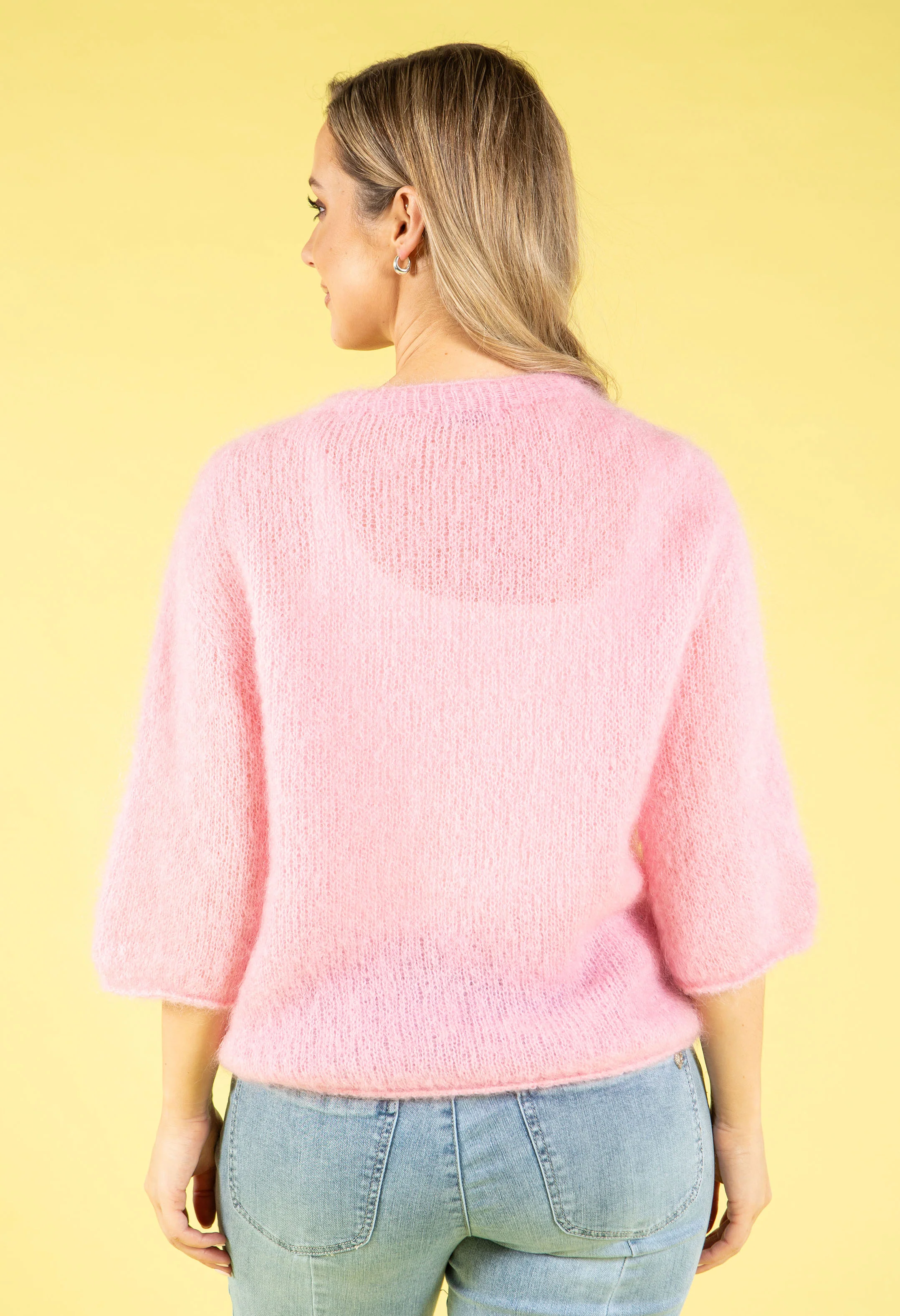 Fluffy Mohair Knit Jumper - Image 4