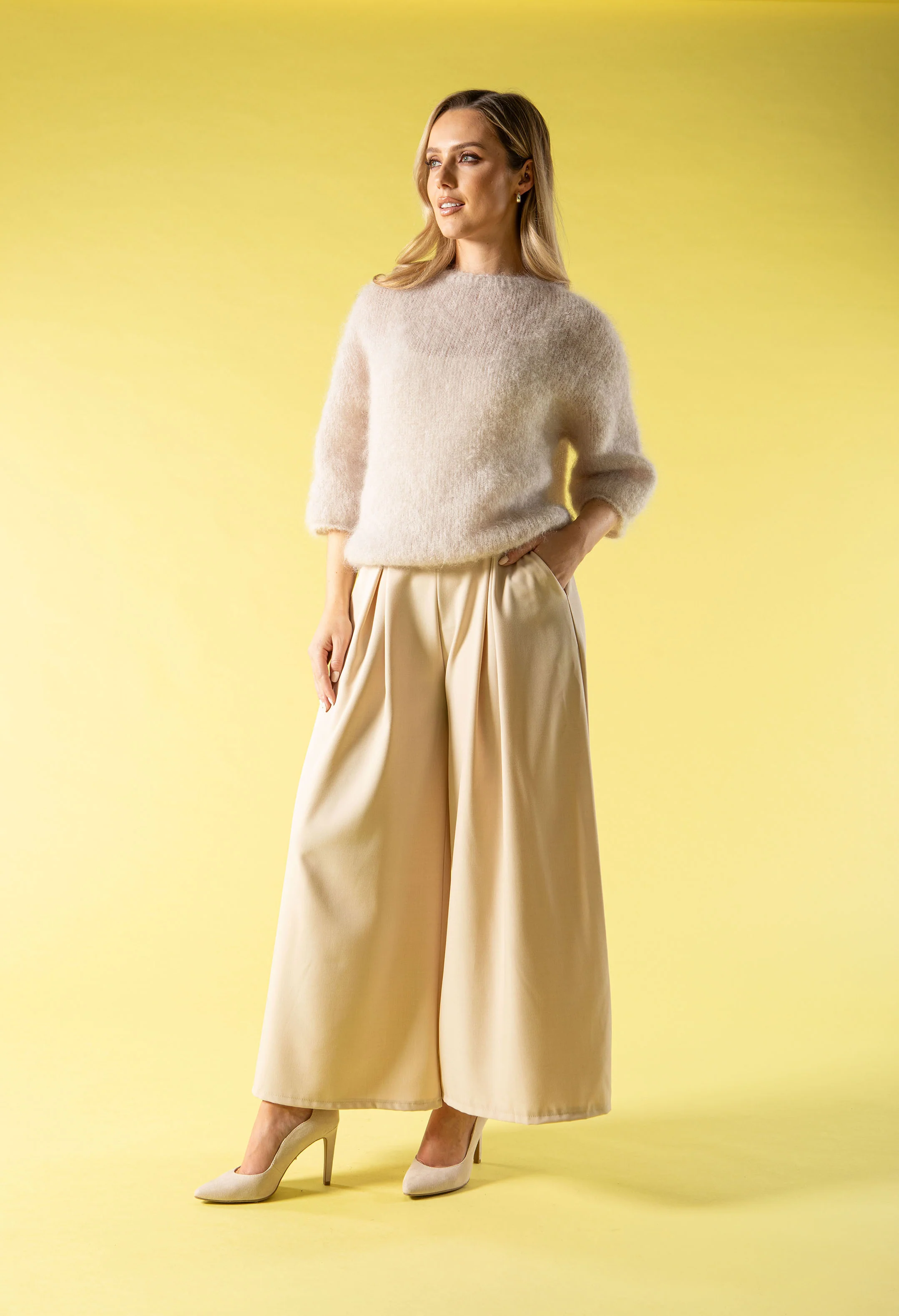 Fluffy Mohair Knit Jumper - Image 8