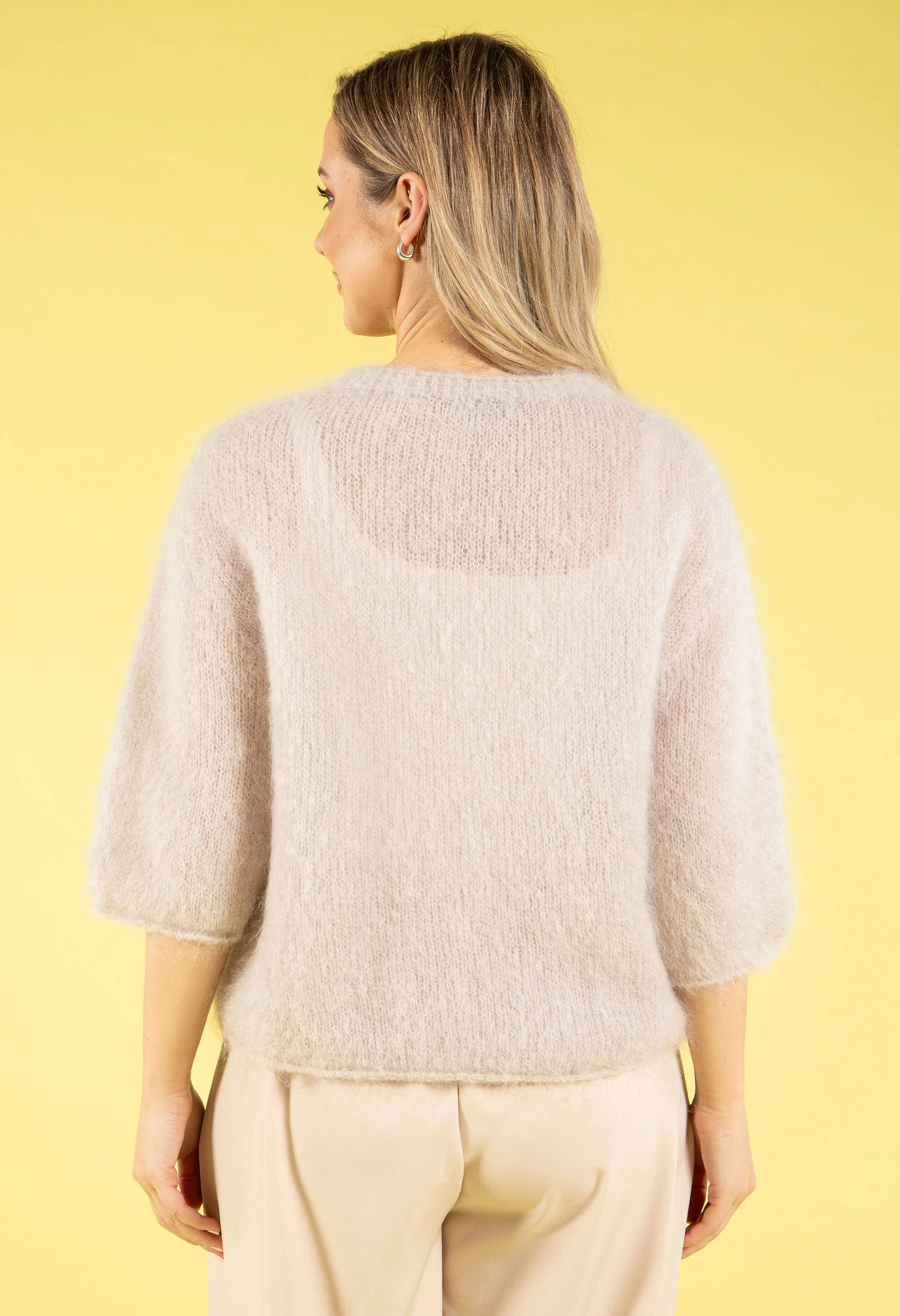 Fluffy Mohair Knit Jumper - Image 9