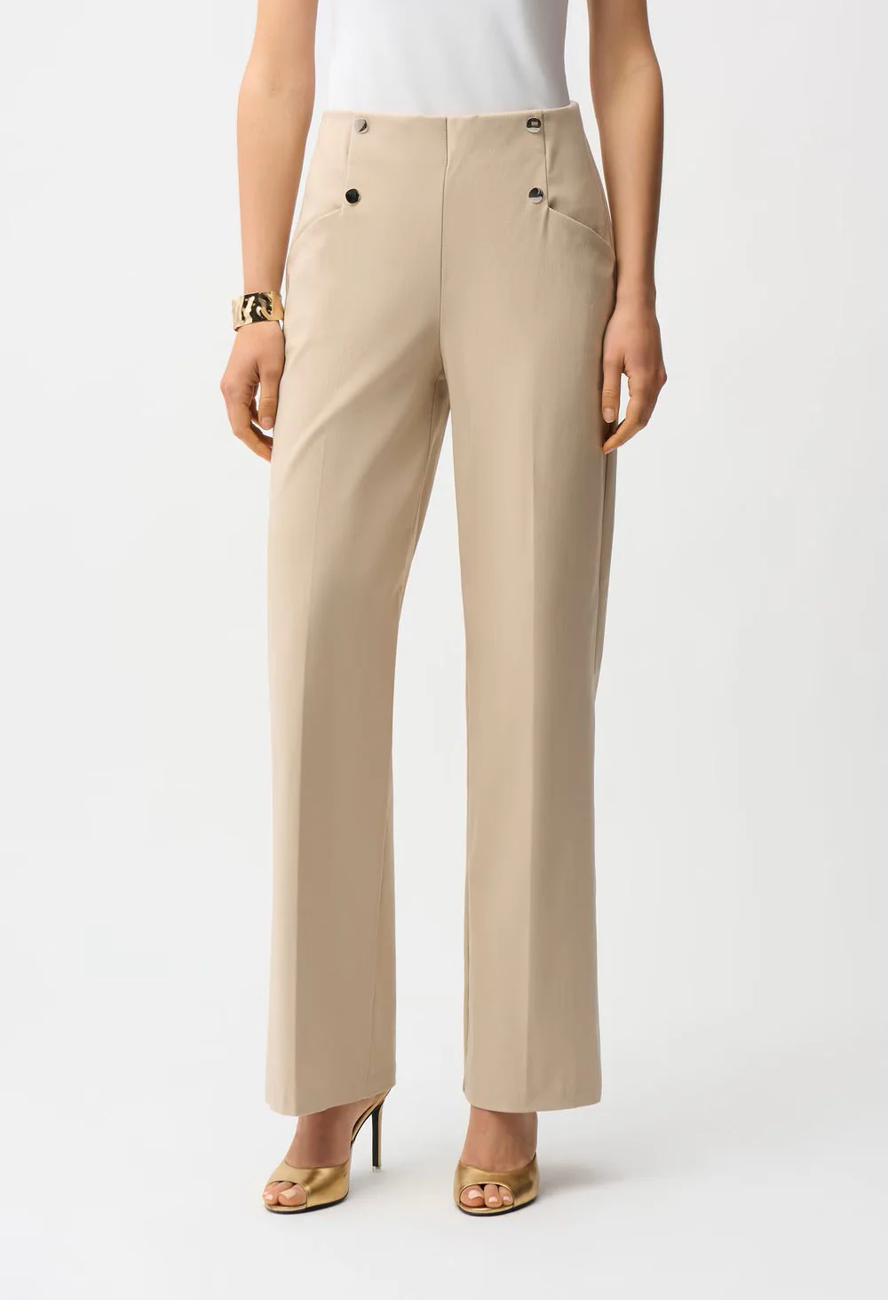 Formal Wide-leg Trousers - Image 3