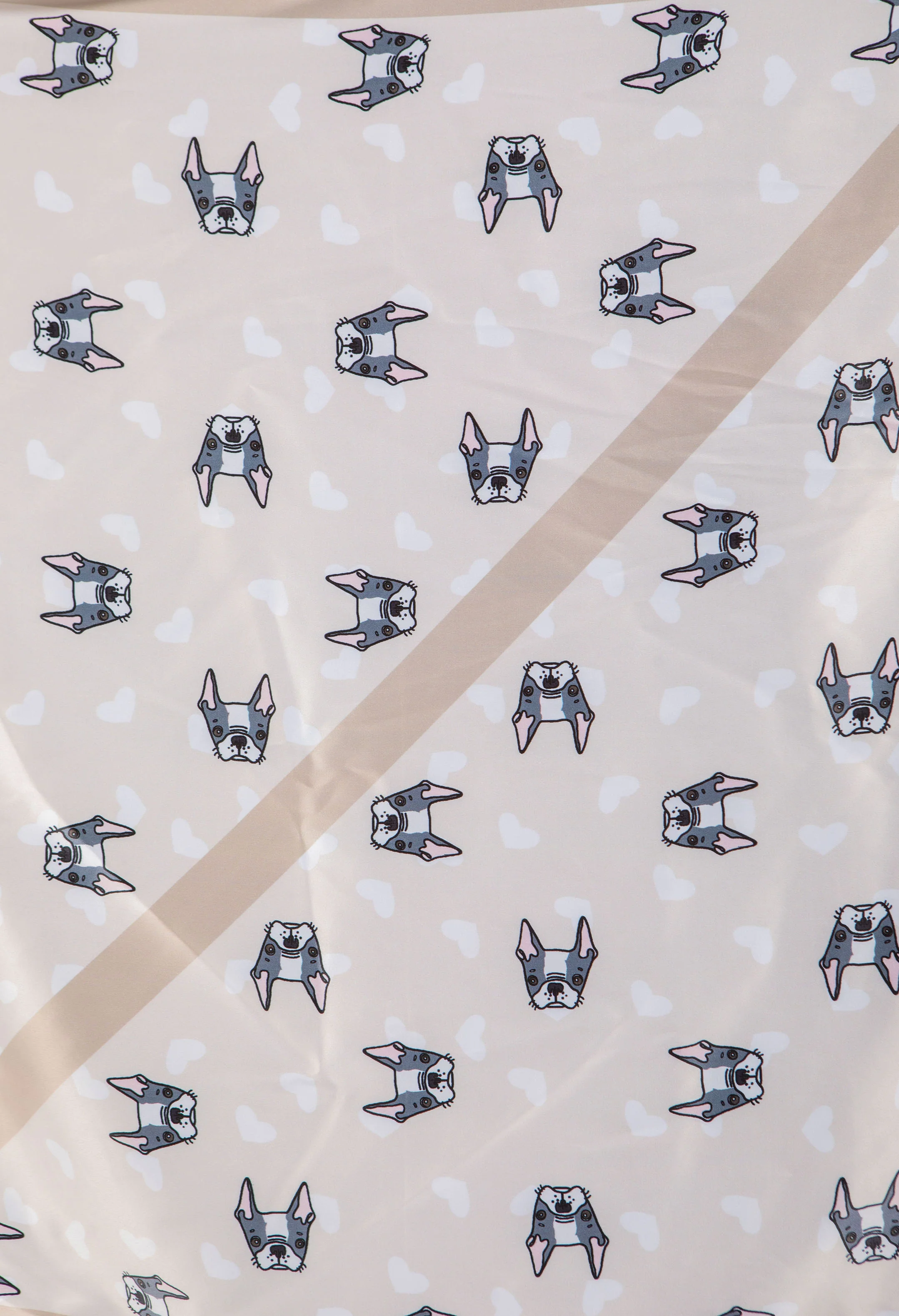 French Bulldog Satin Scarf - Image 7