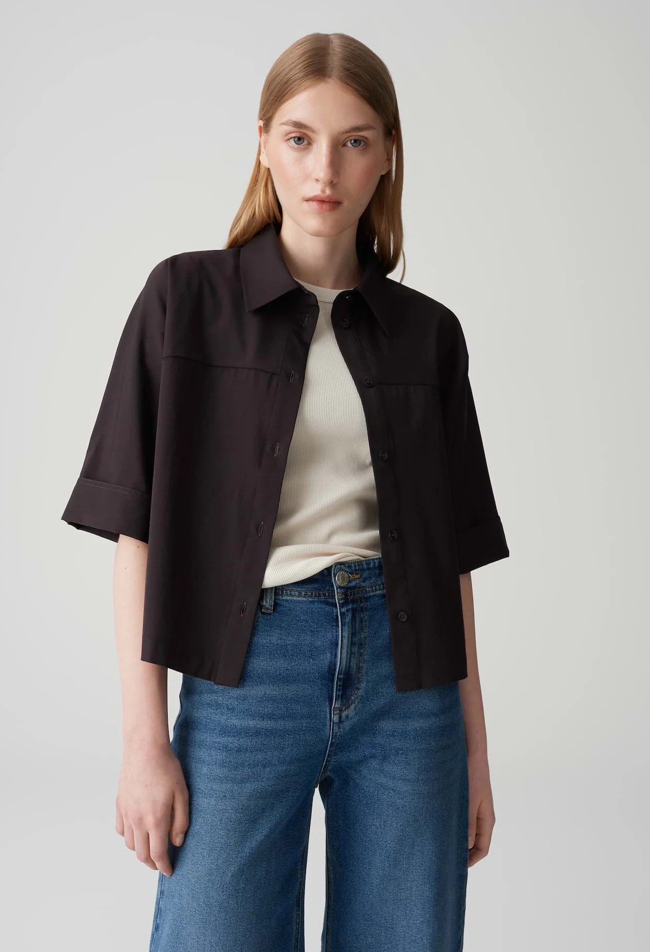Freppy Loose Cotton Blouse - Image 2