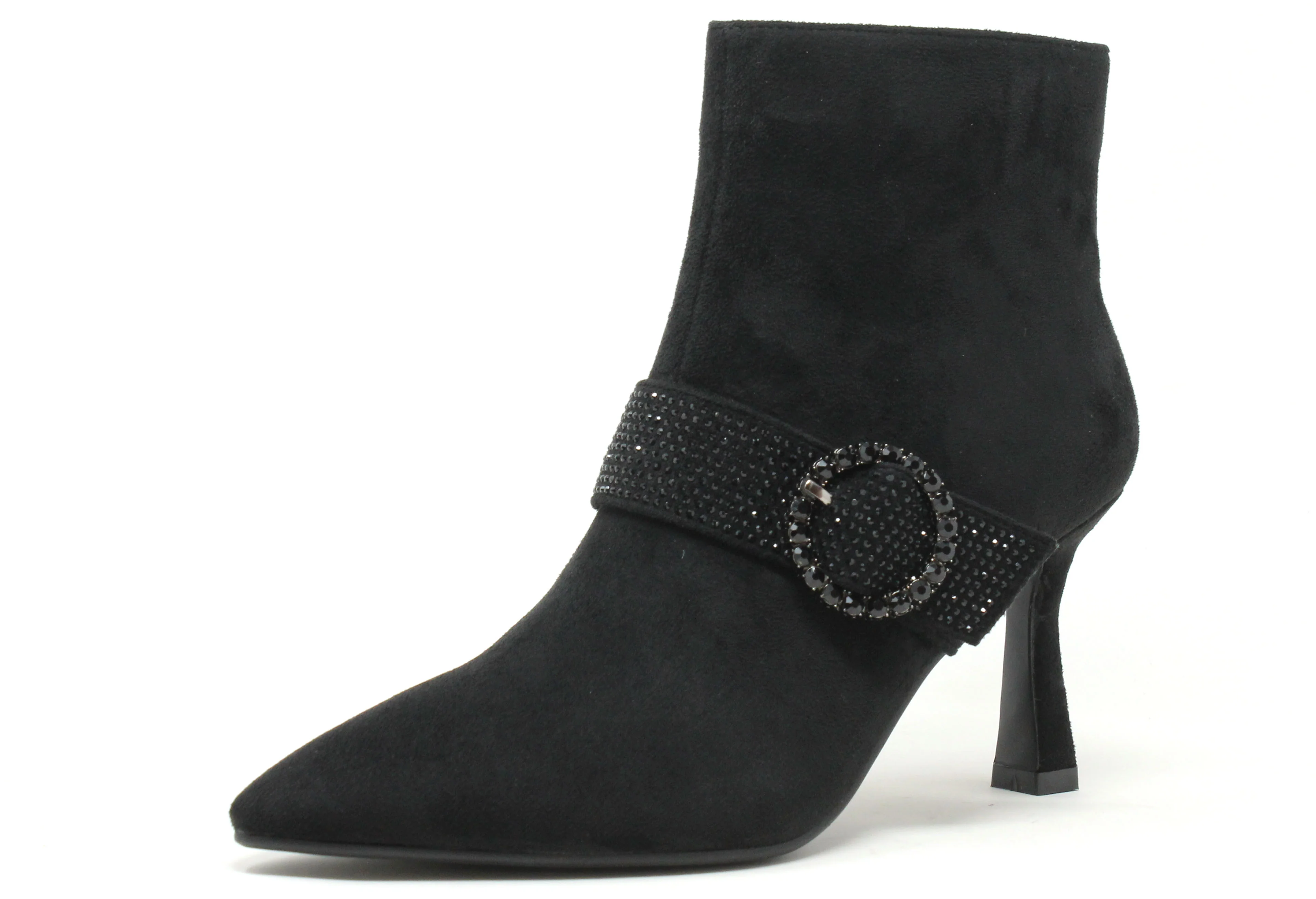 Front Buckle Ankle Boot