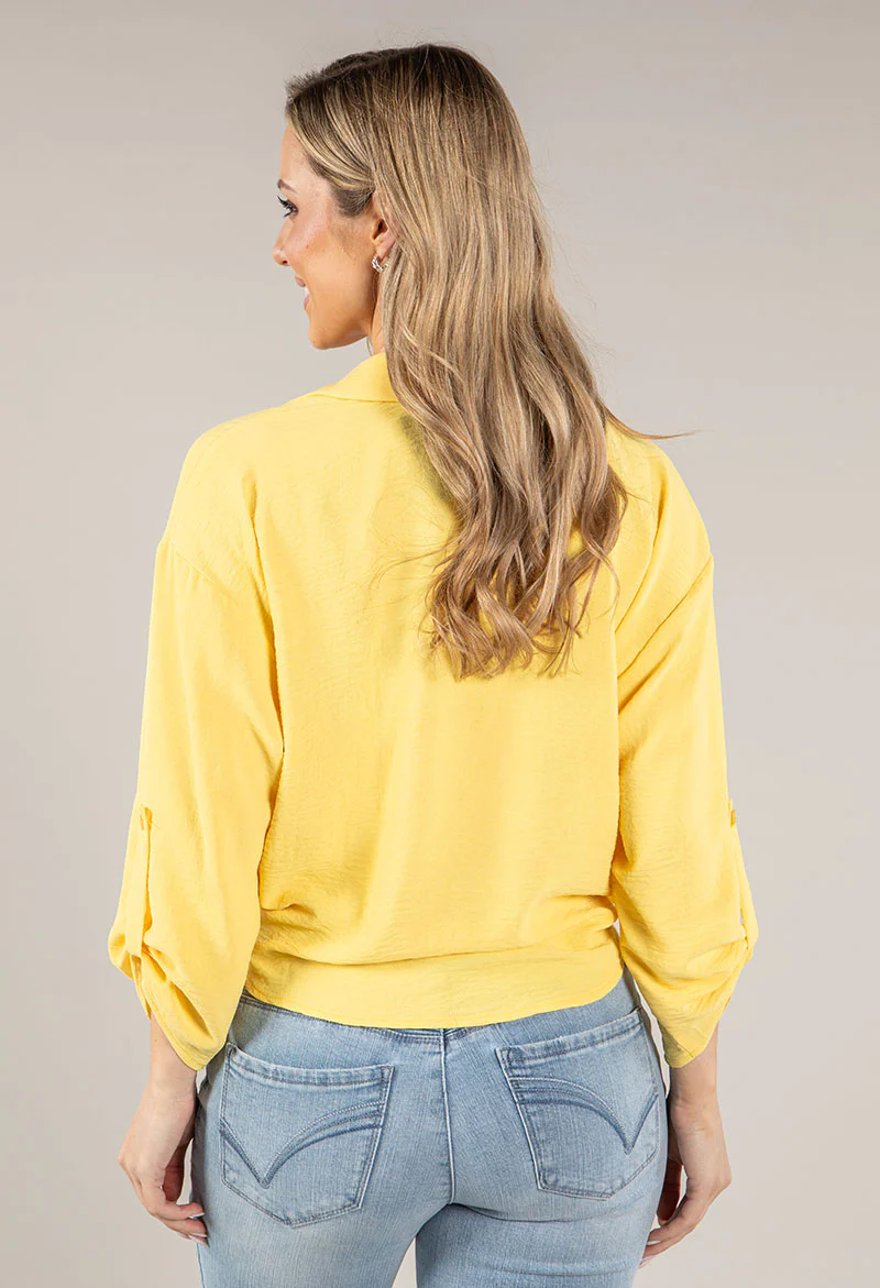 Front Knot Blouse - Image 6