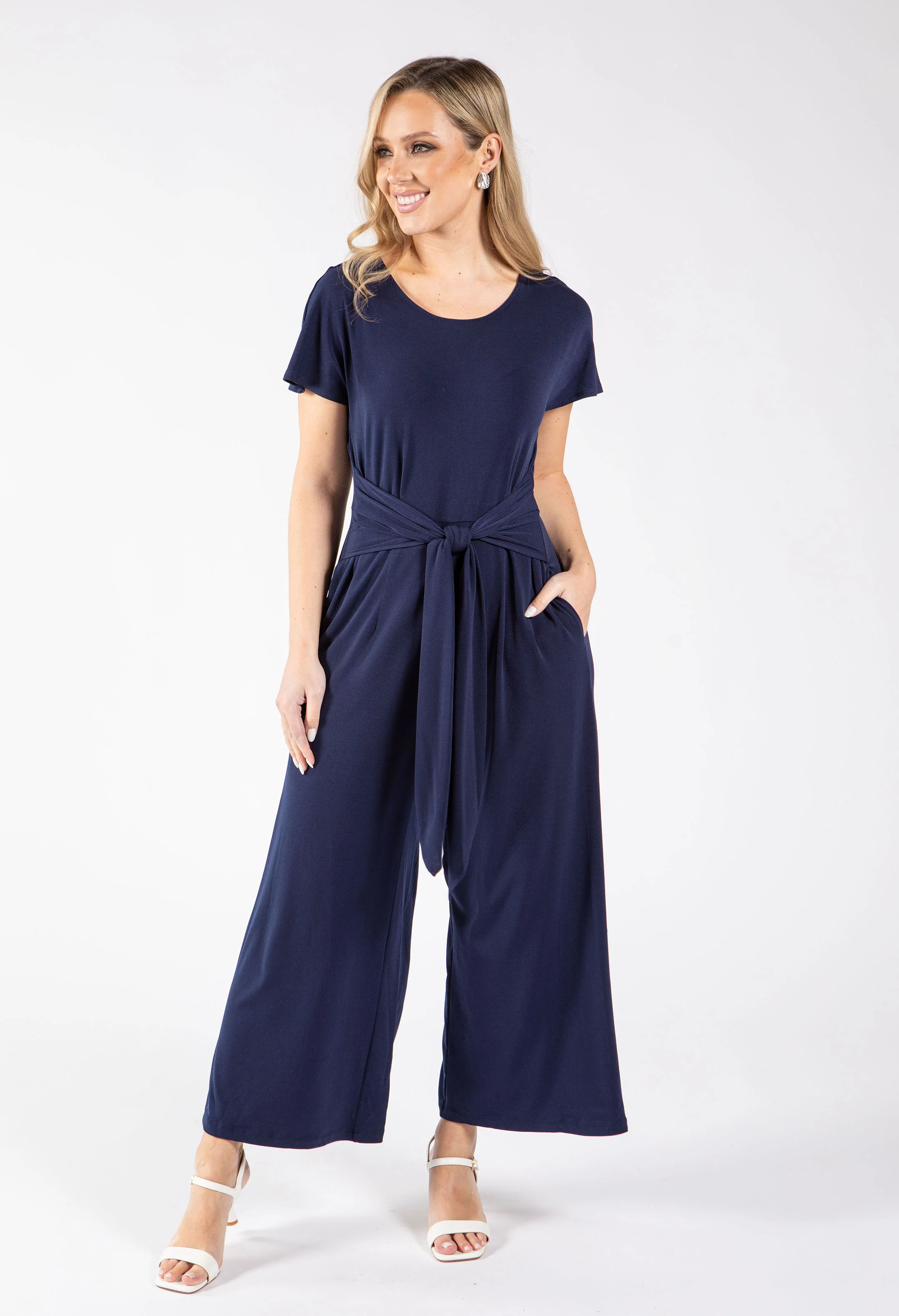 Front Knot Jumpsuit - Image 2