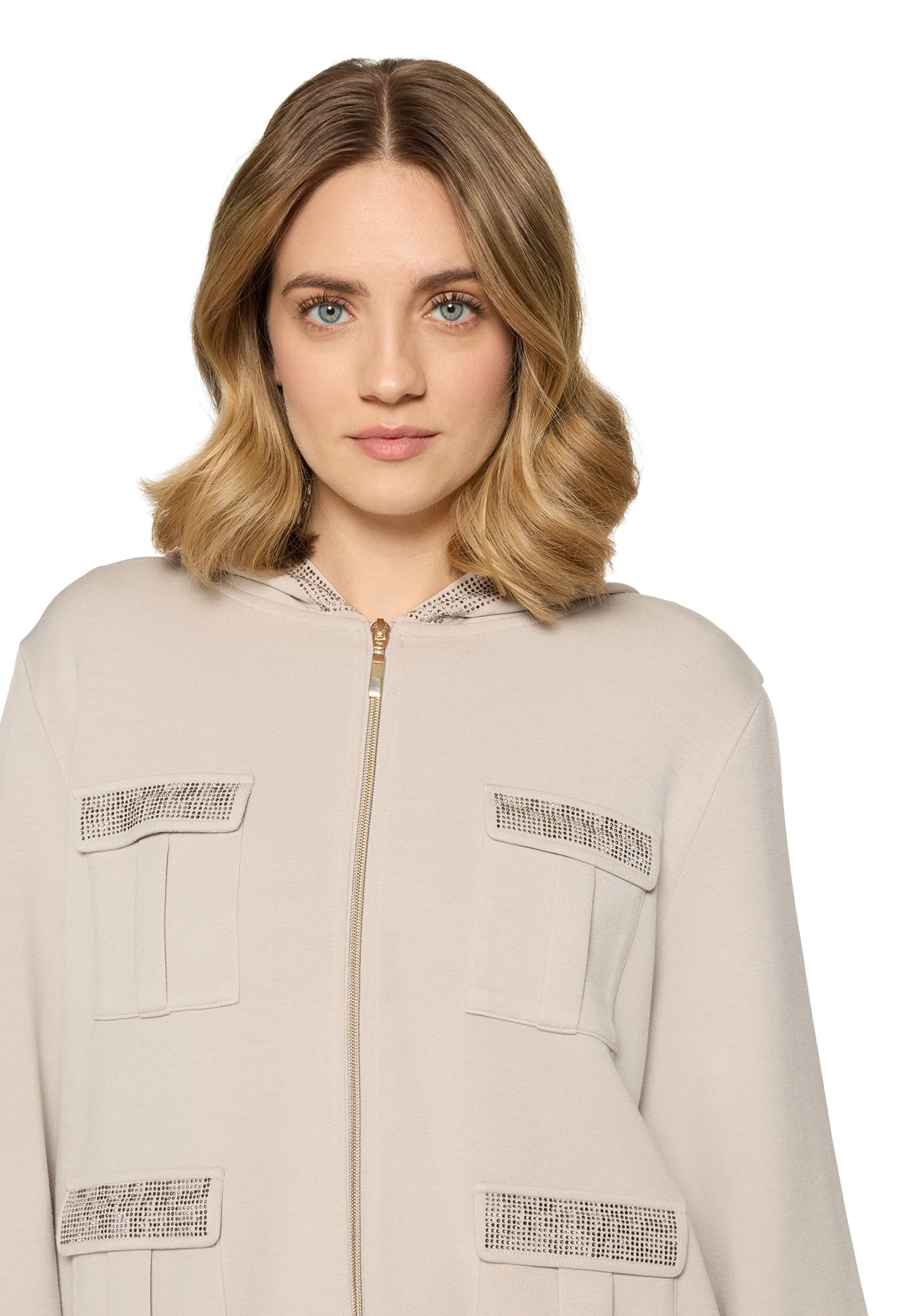 Front Pocket Zip-Up Jacket - Image 3