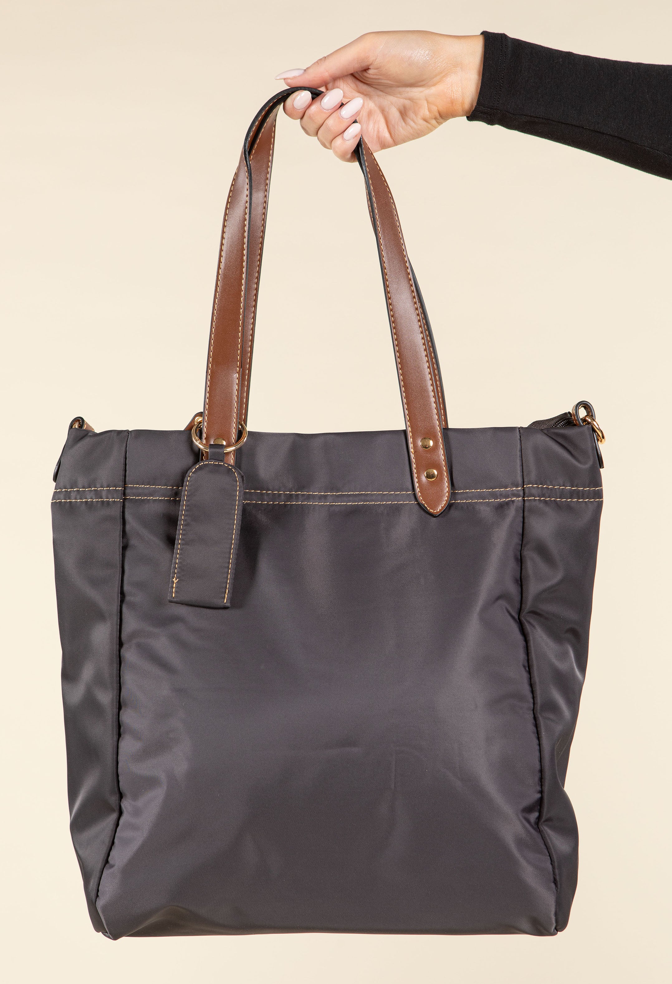 Front Zip Tote Bag - Image 7
