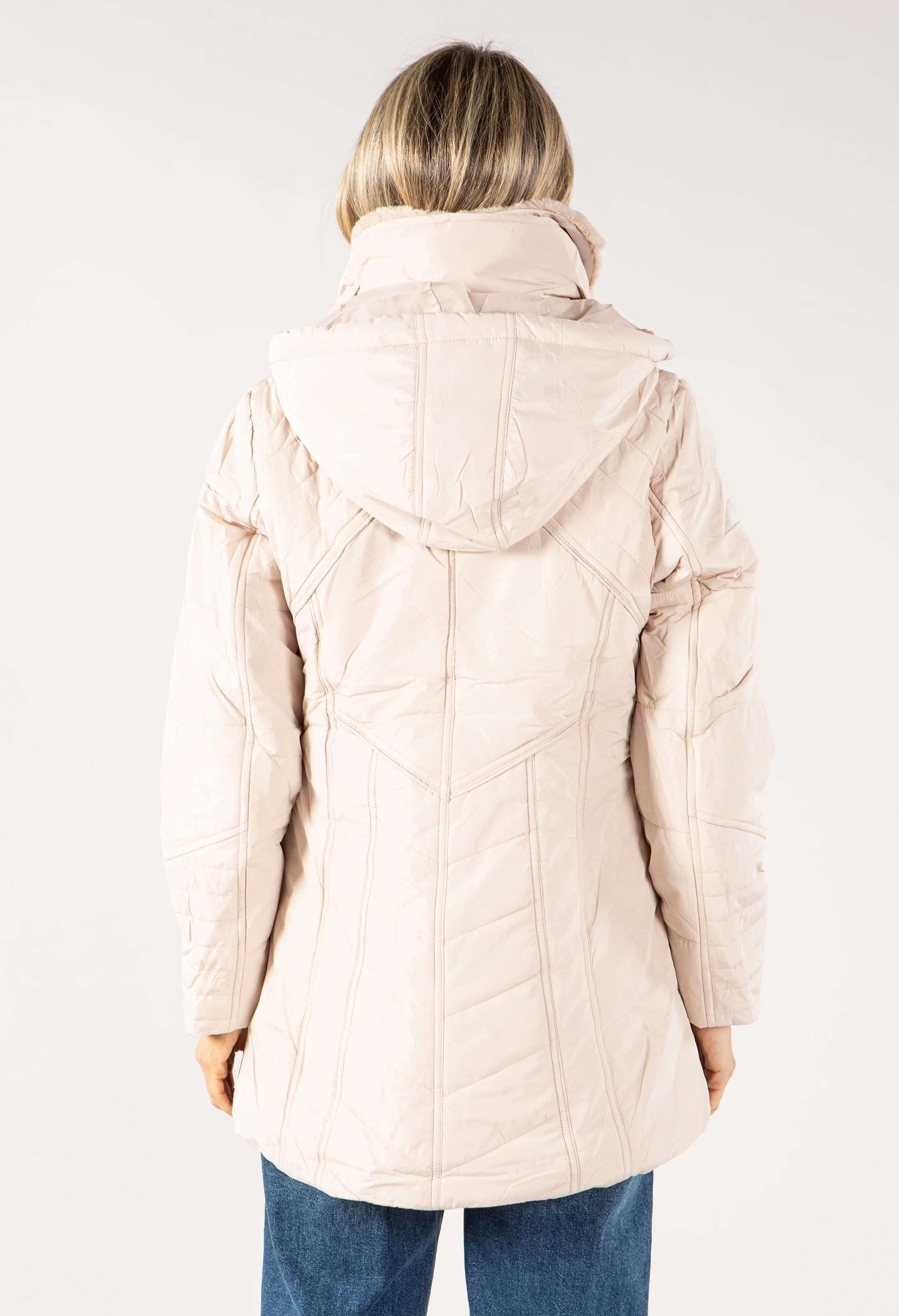 Fur Lined Coat - Image 11