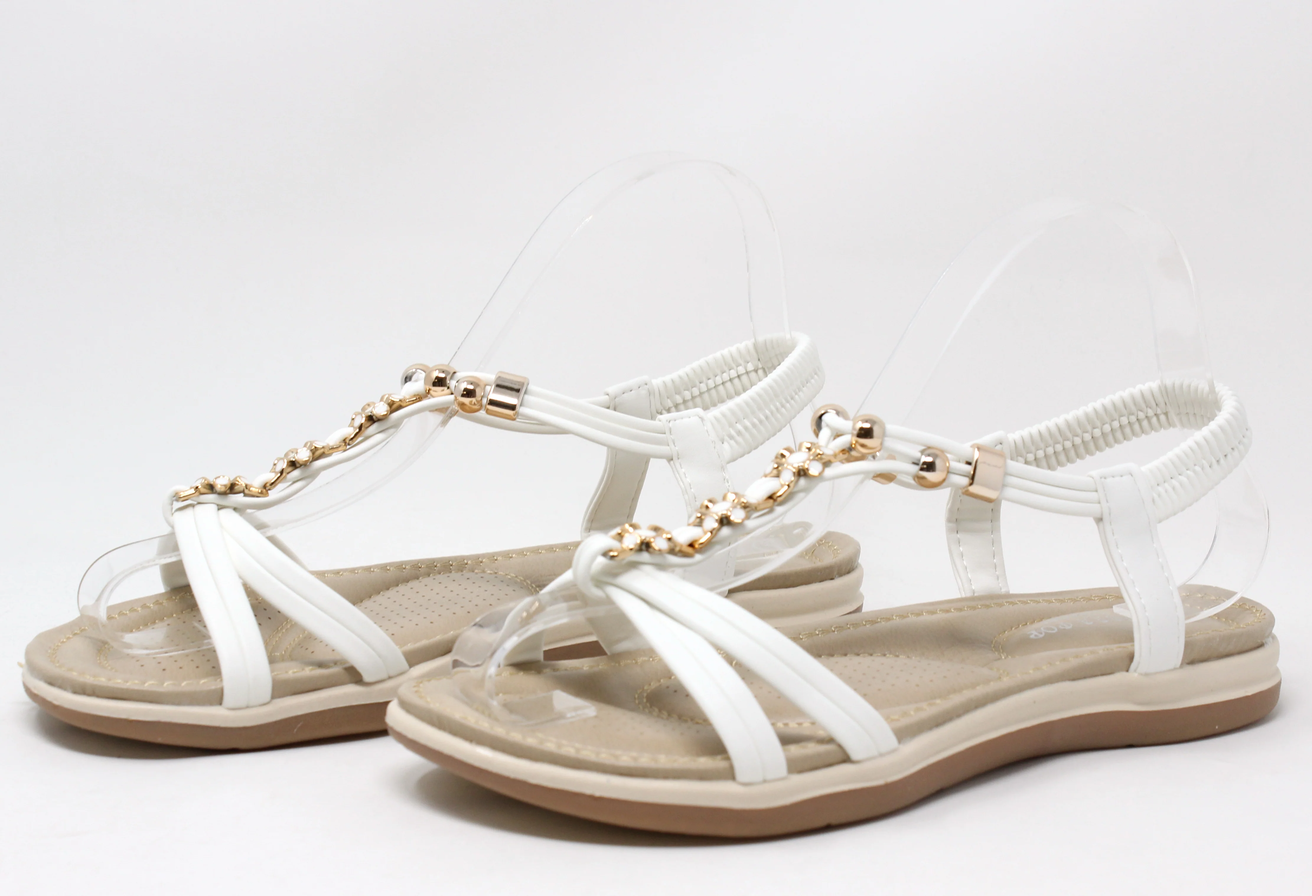 Floral Beaded Sandal - Image 11