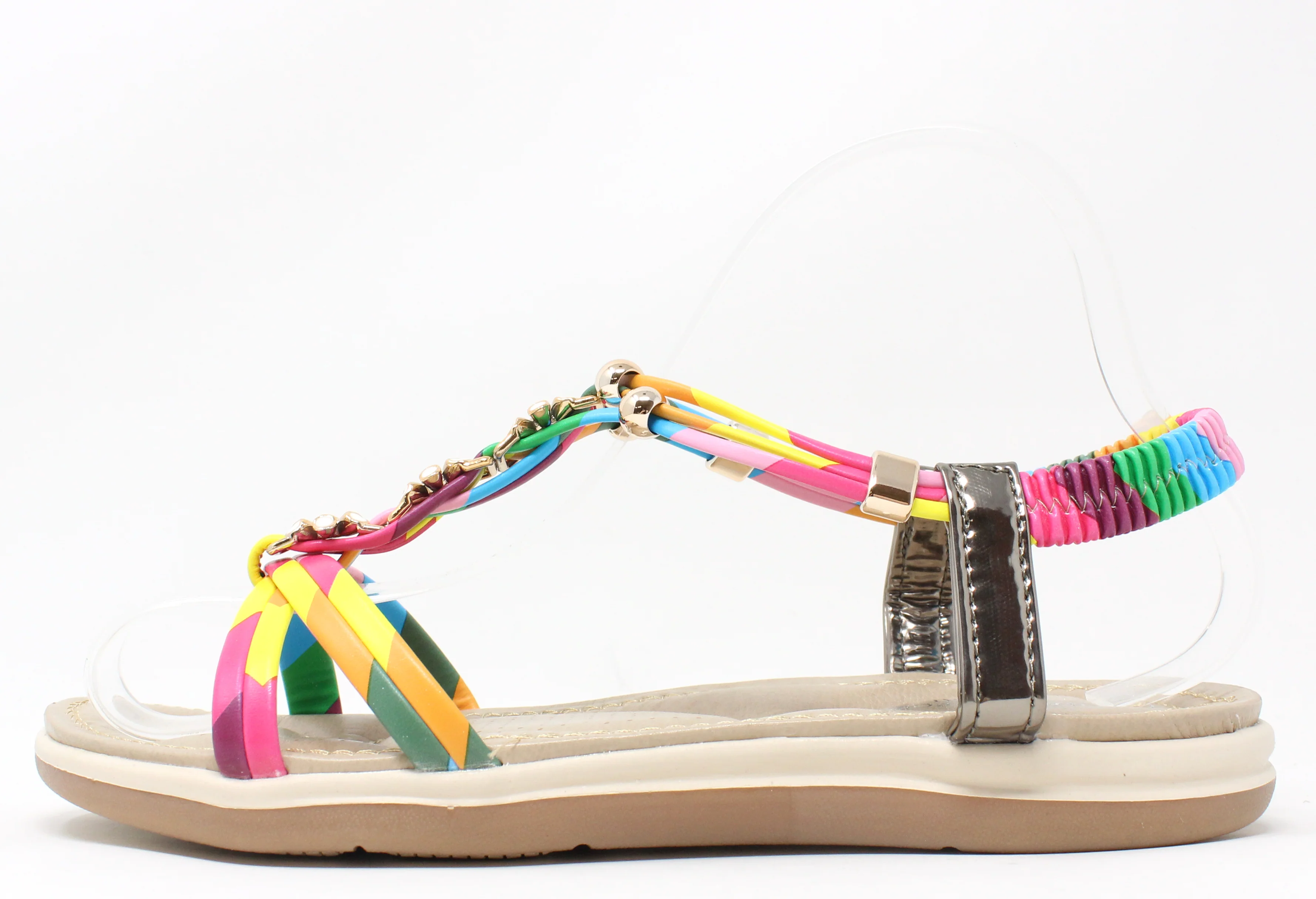 Floral Beaded Sandal - Image 14