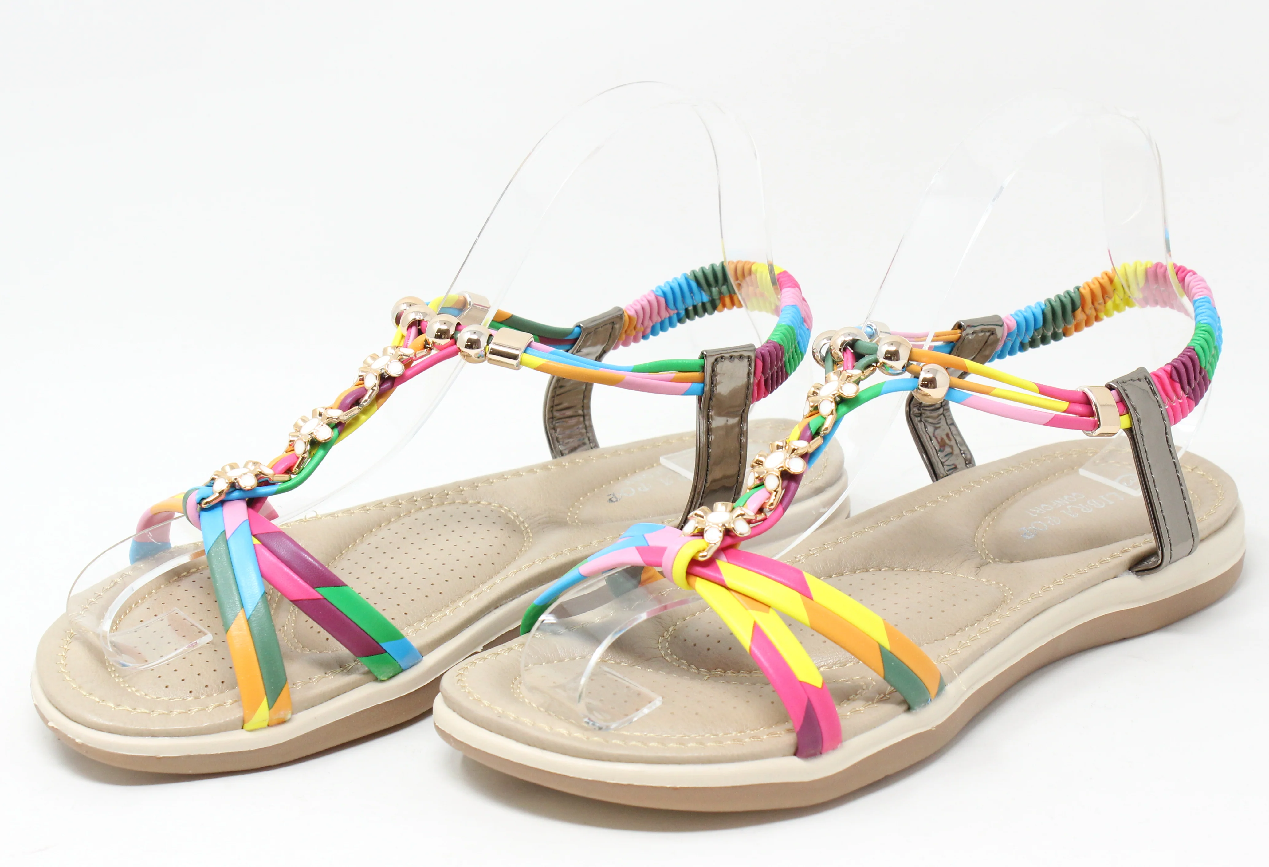 Floral Beaded Sandal - Image 15