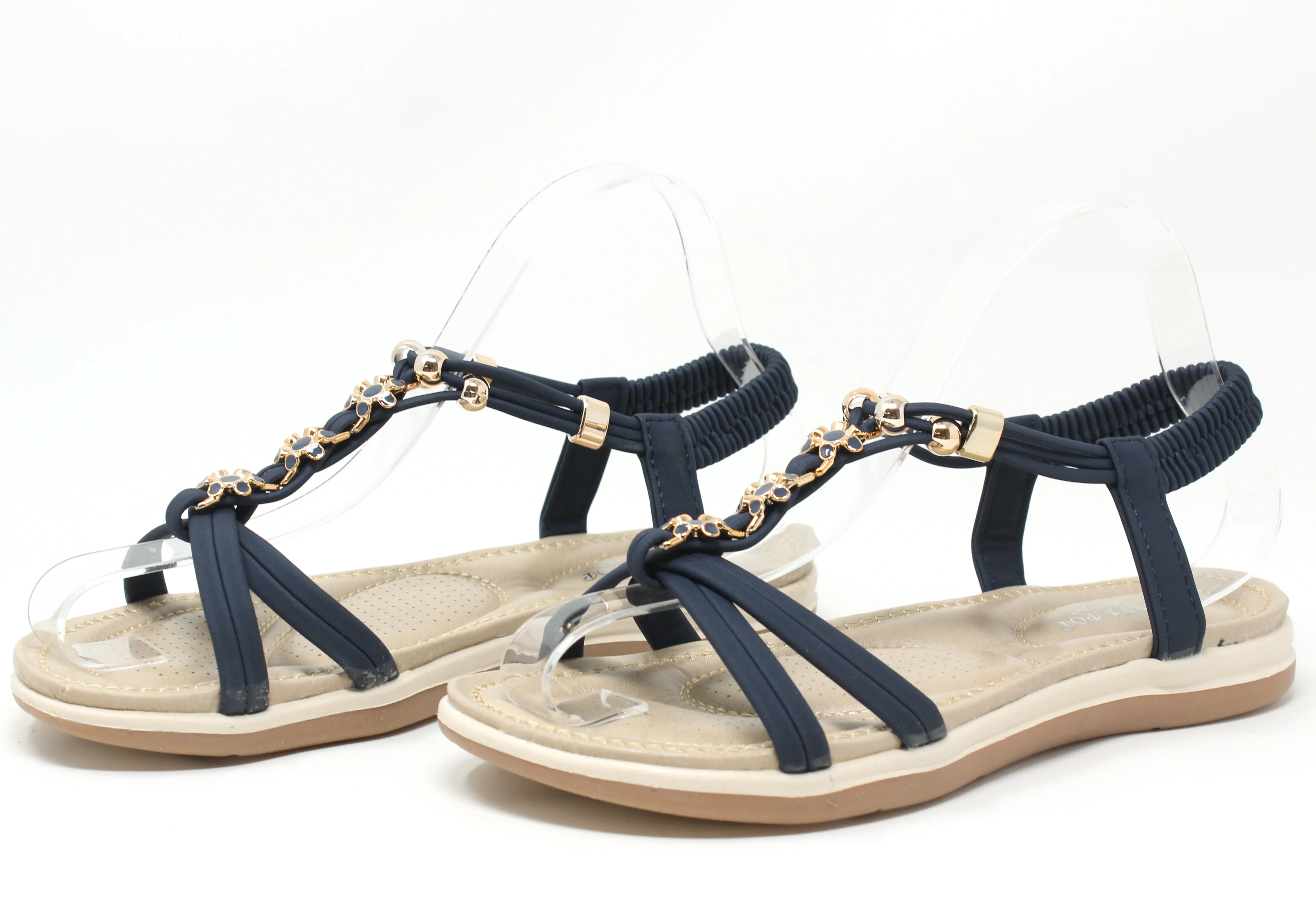 Floral Beaded Sandal - Image 7