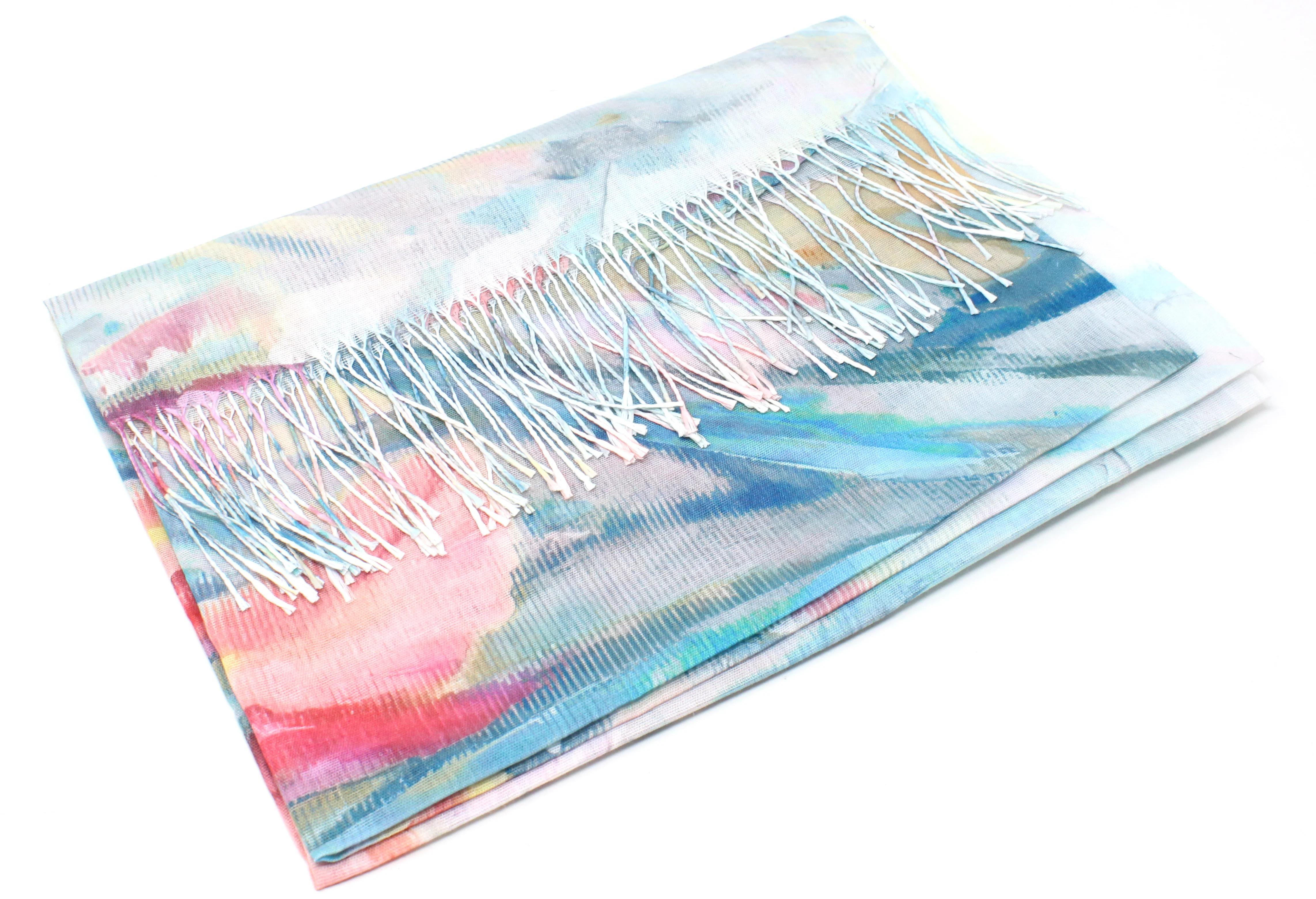 Garden Rose Print Scarf - Image 5