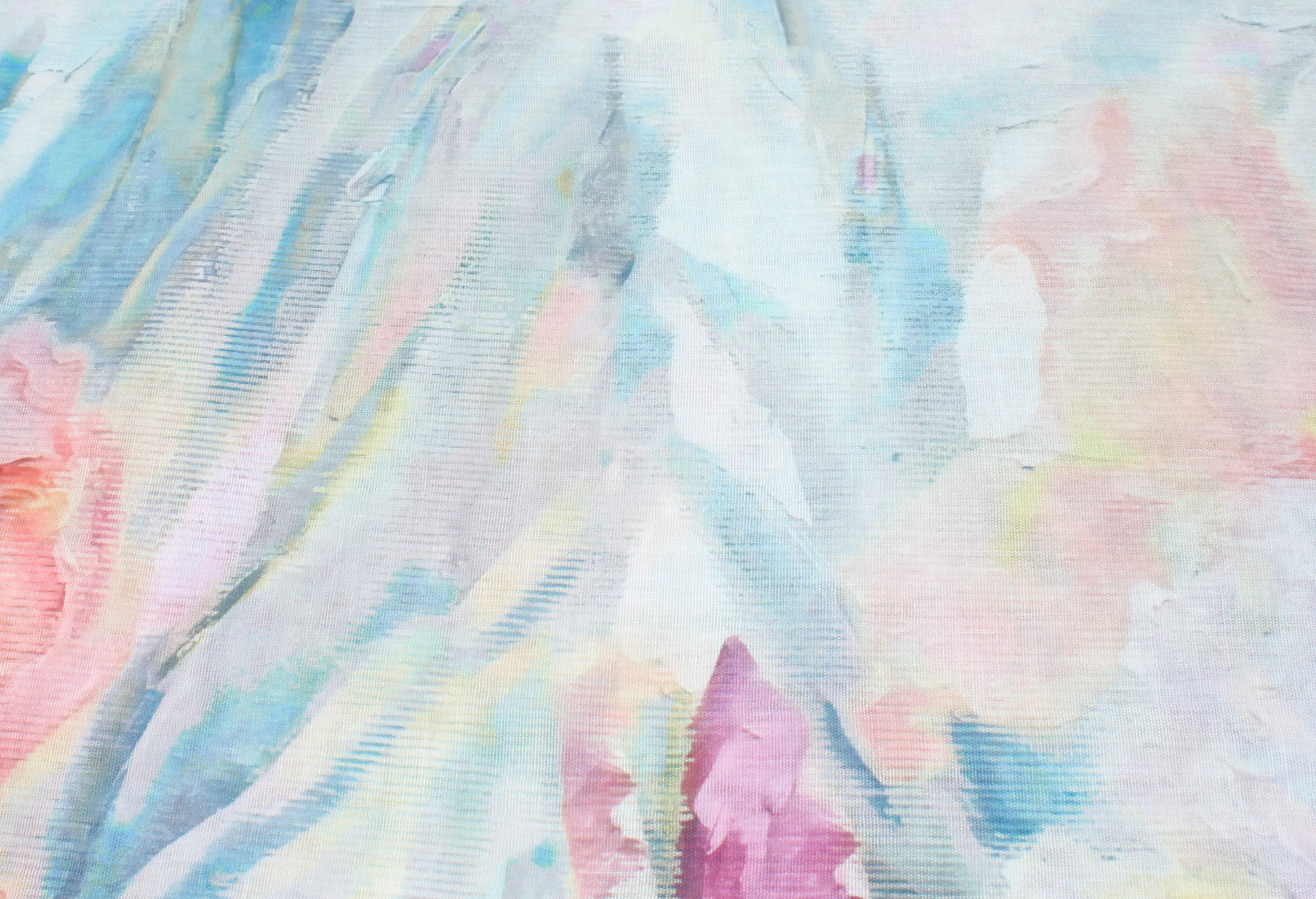Garden Rose Print Scarf - Image 7