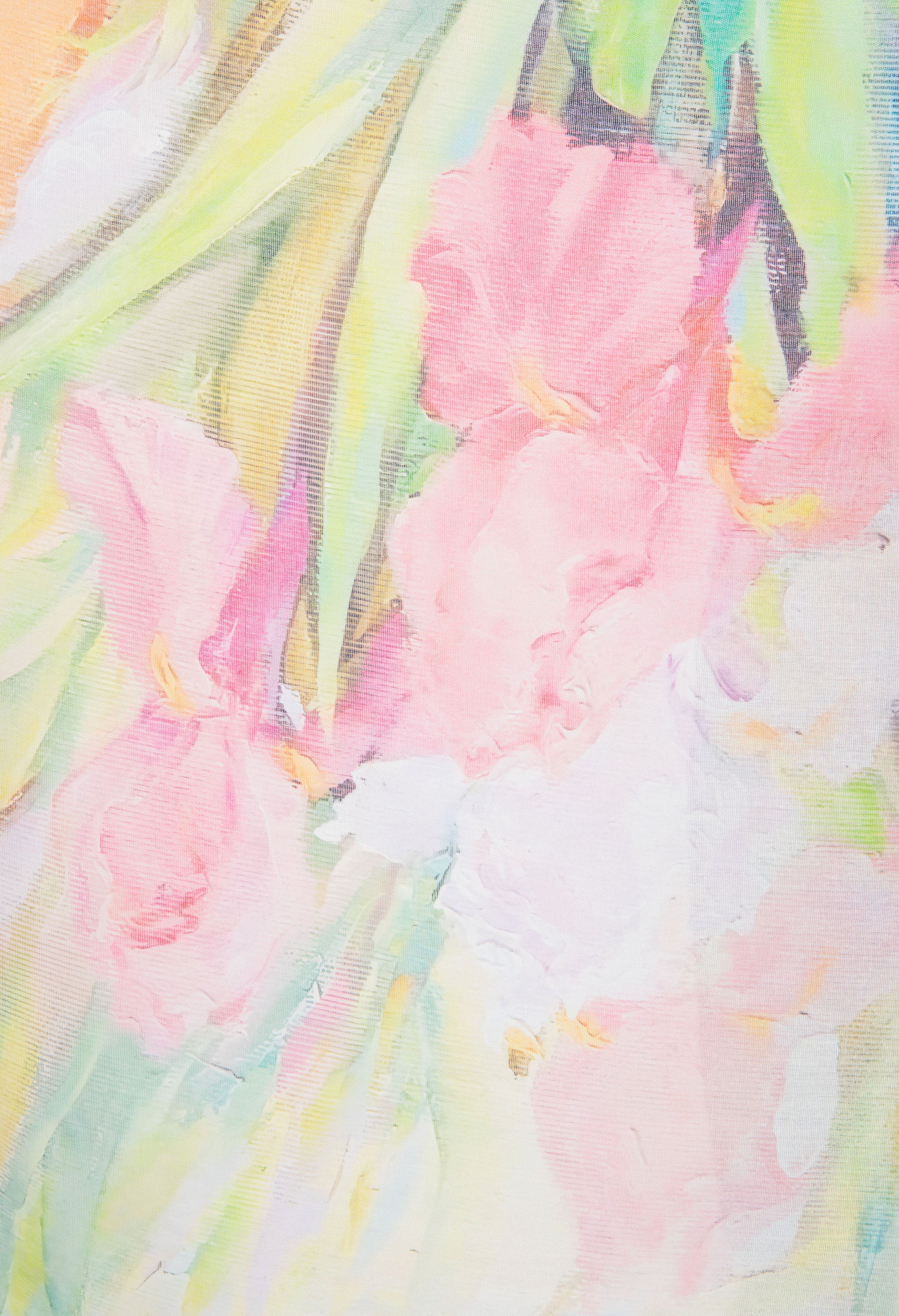 Garden Rose Print Scarf - Image 9