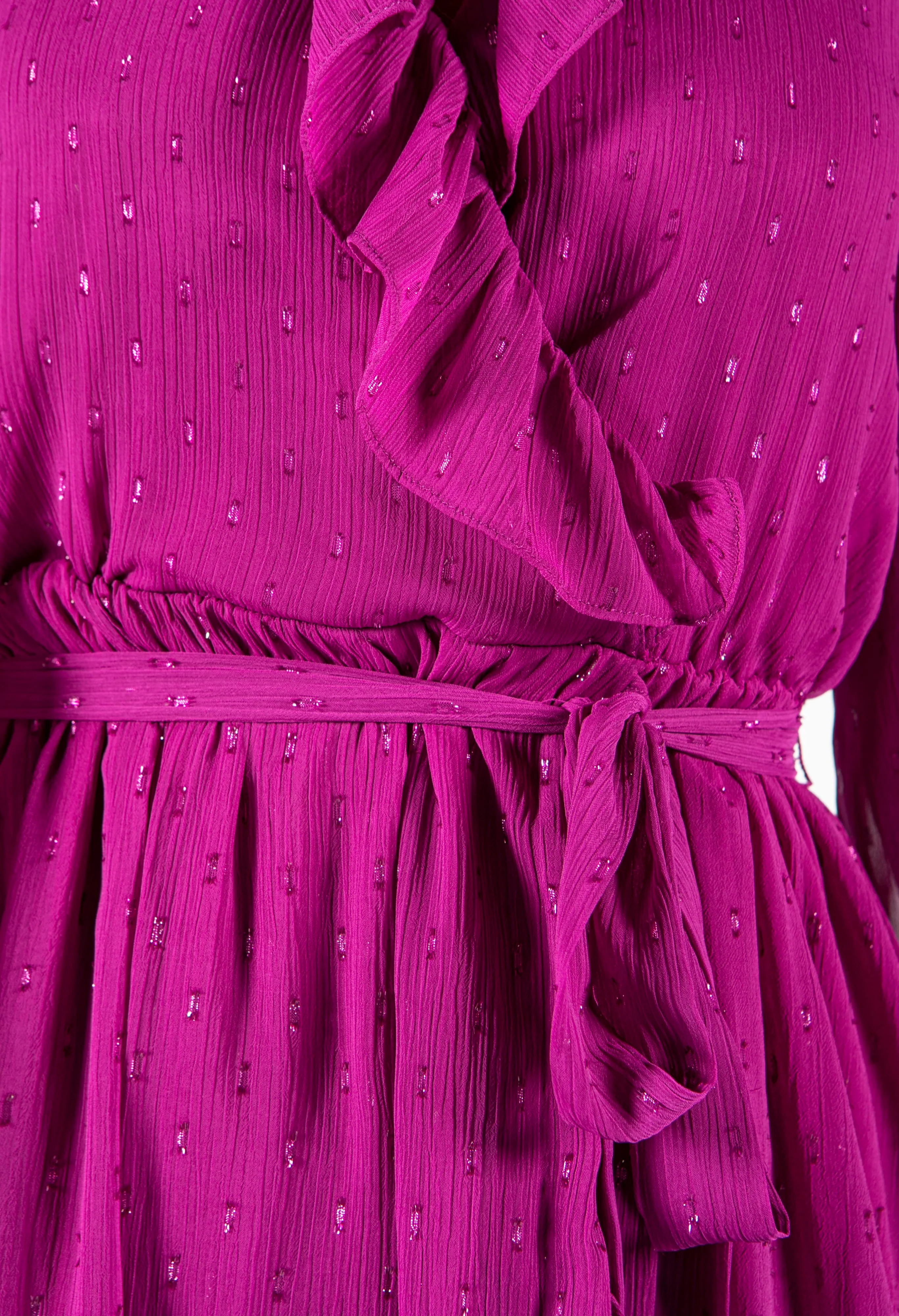 Glittered Ruffle Dress - Image 5