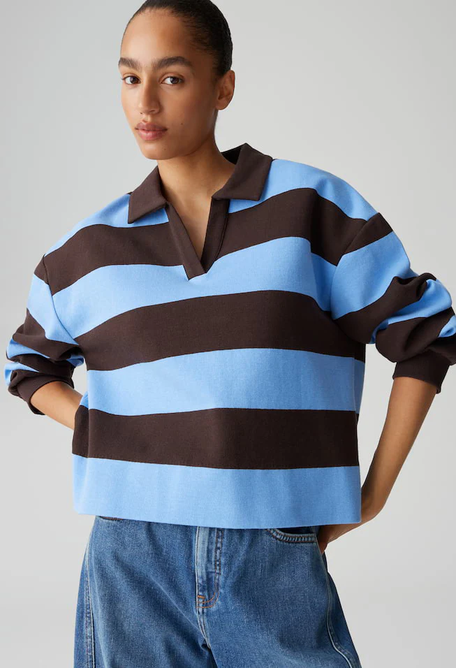 Glocki Rugby Stripe Jumper - Image 3