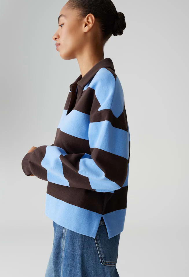 Glocki Rugby Stripe Jumper - Image 4