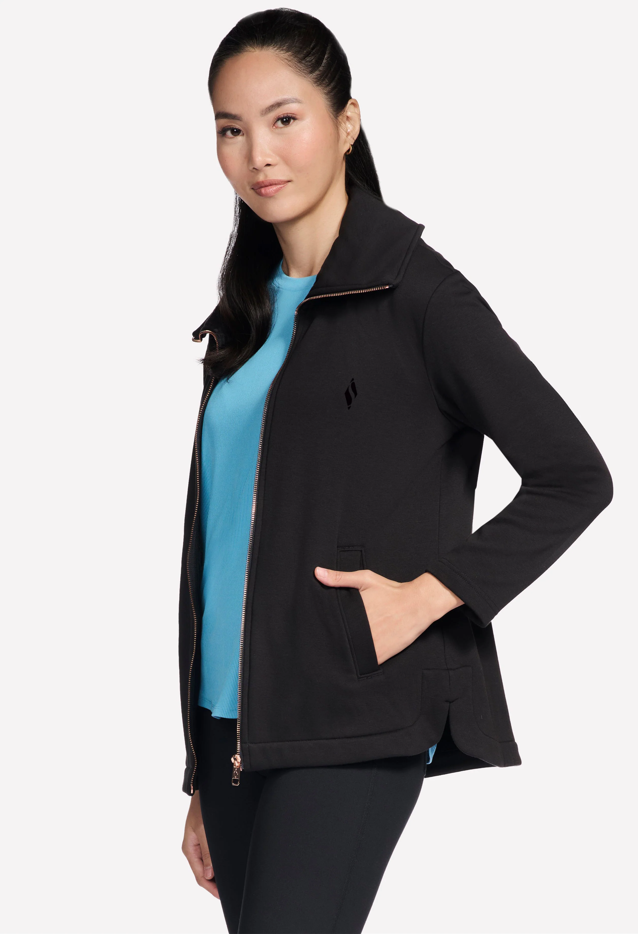 GO SNUGGLE Tunic Full Zip Jacket - Image 3