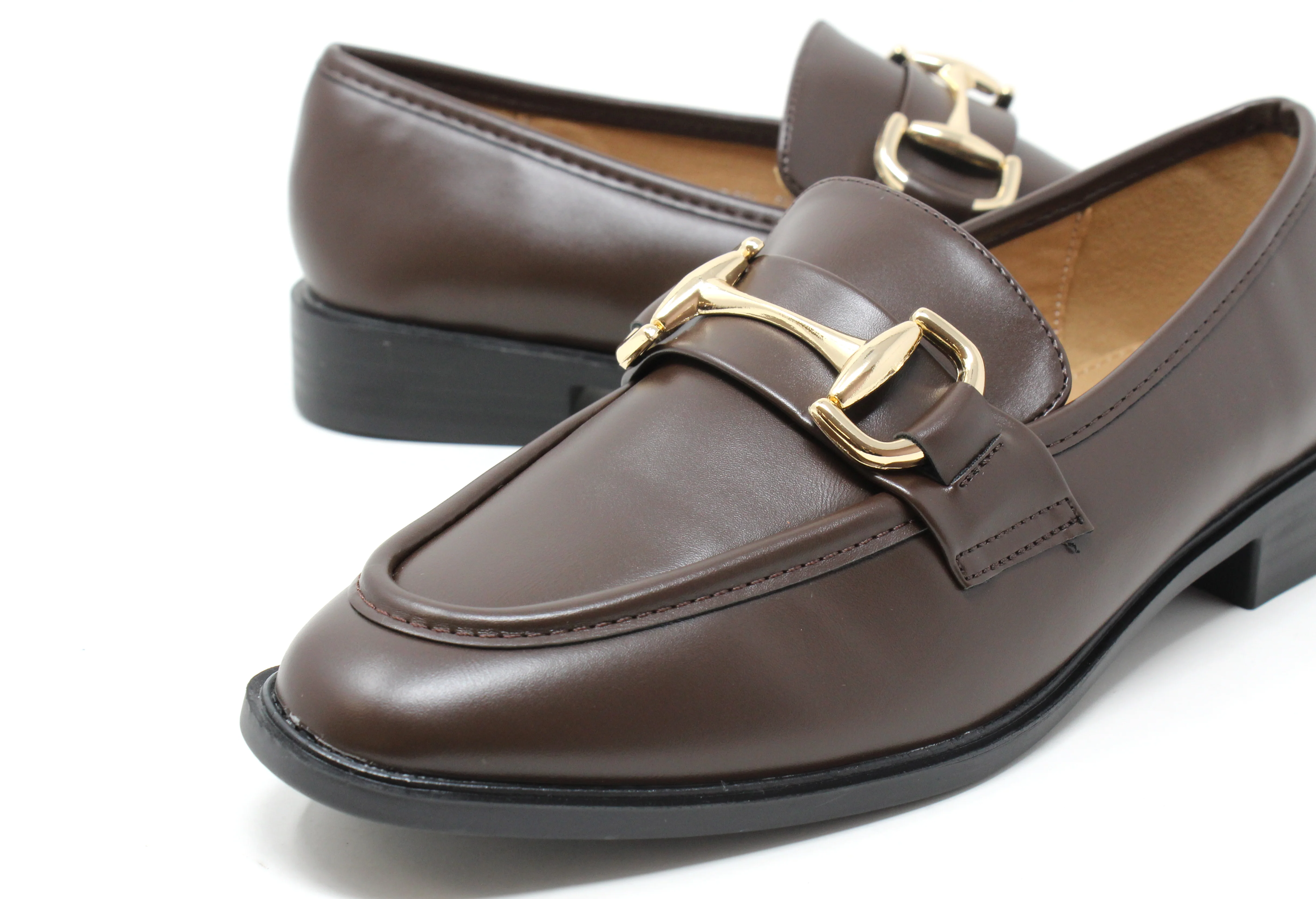 Gold Buckle Loafer - Image 6