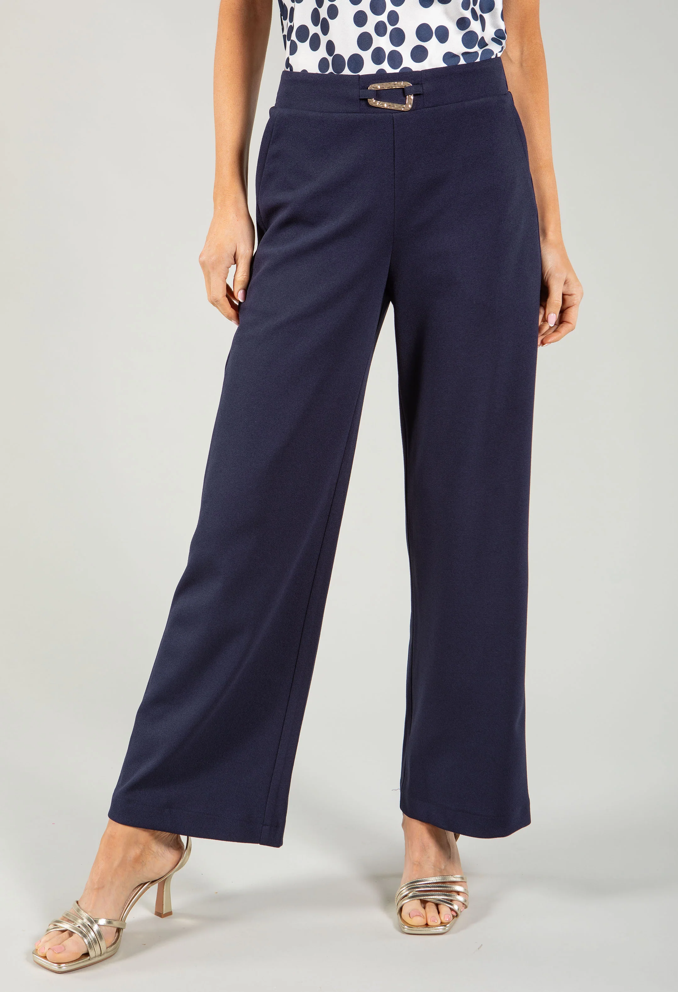 Gold Buckle Trousers - Image 3