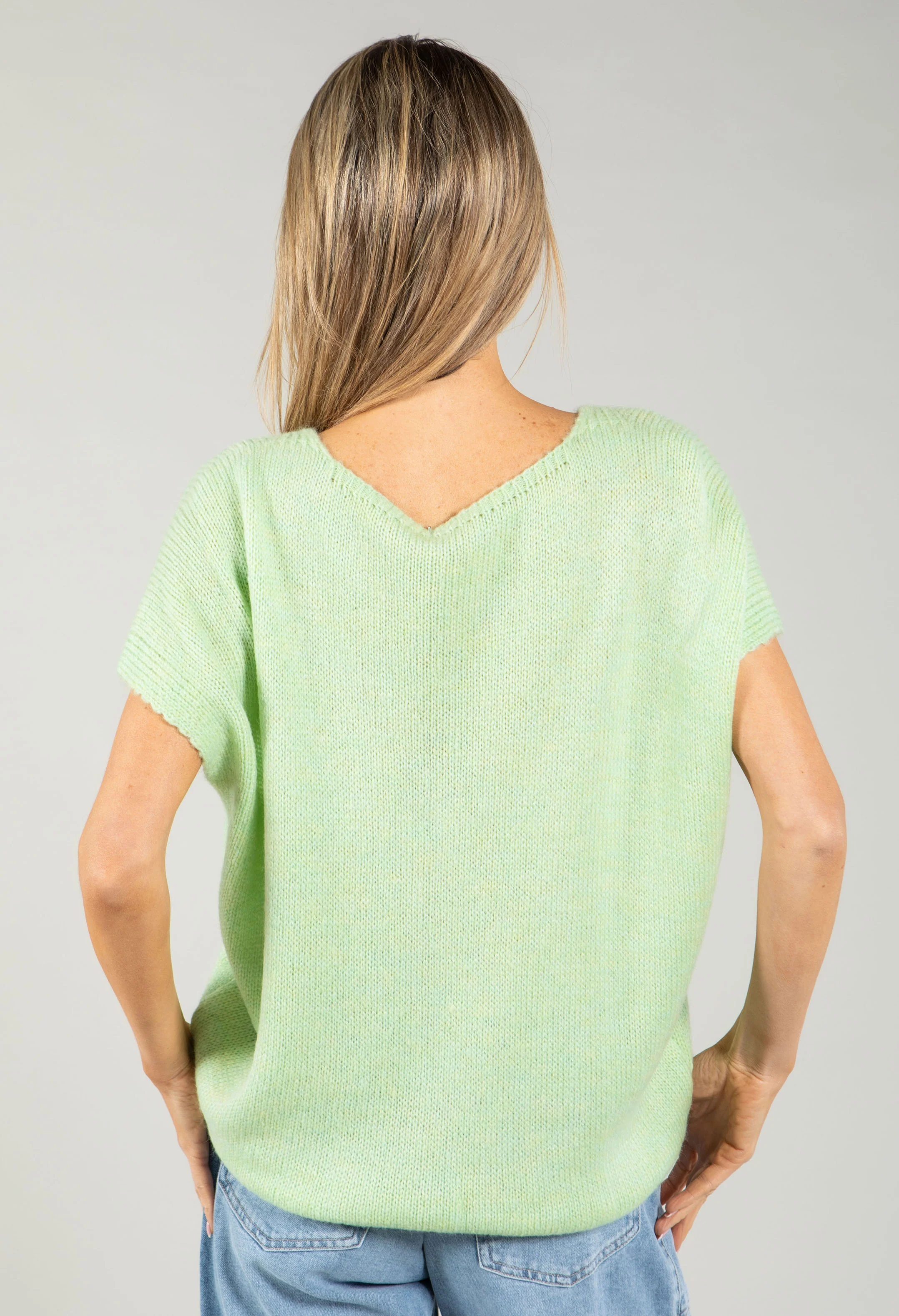 Gold Button Knitted Vest - Image 17